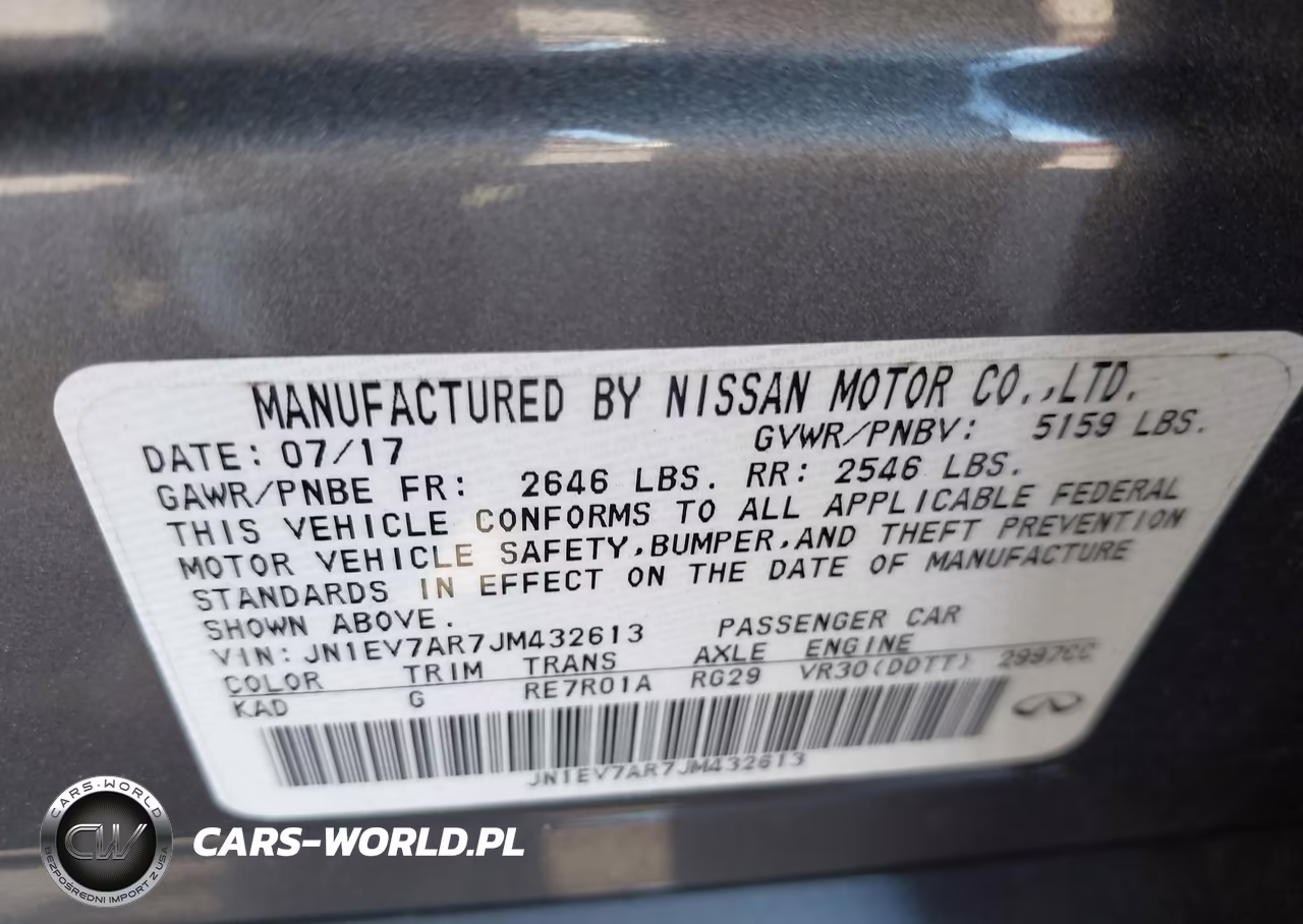 2018 Infiniti Q50 3.0T Luxe VIN:JN1EV7AR7JM432613 - 9