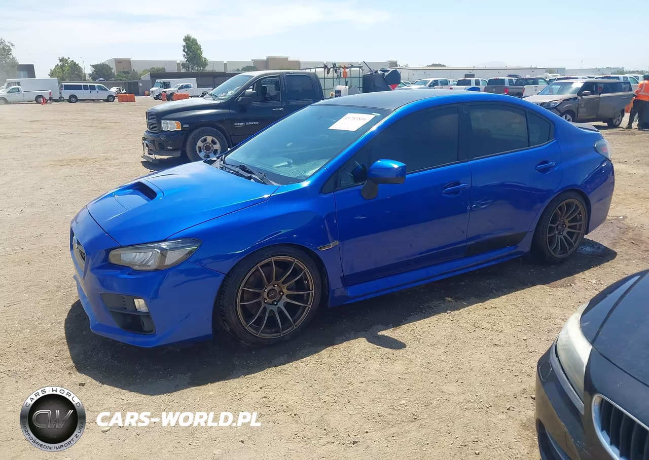 2016 Subaru Wrx VIN:JF1VA1B60G9818740 - 2