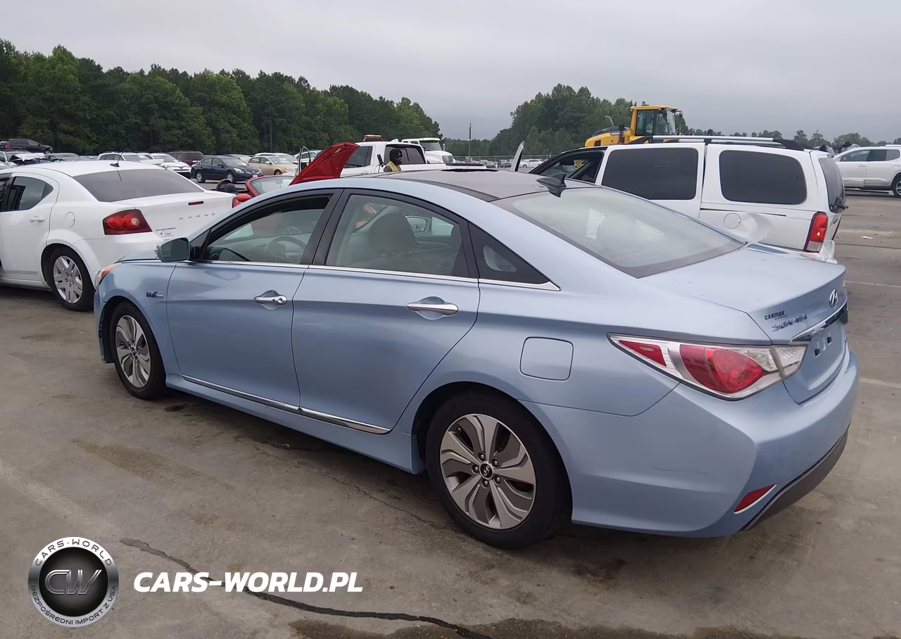 2013 Hyundai Sonata Hybrid Limited VIN:KMHEC4A46DA050287 - 3