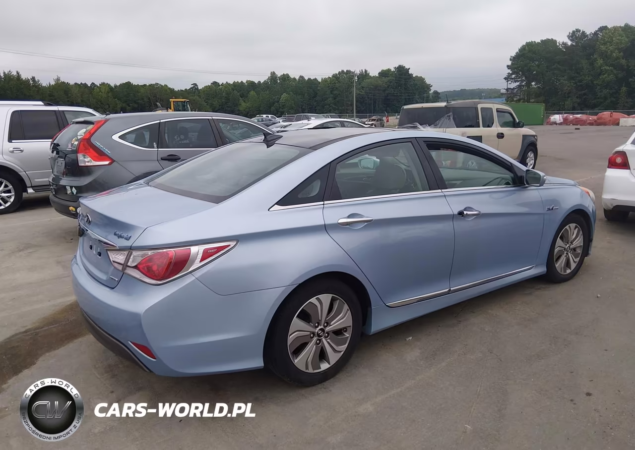 2013 Hyundai Sonata Hybrid Limited VIN:KMHEC4A46DA050287 - 4