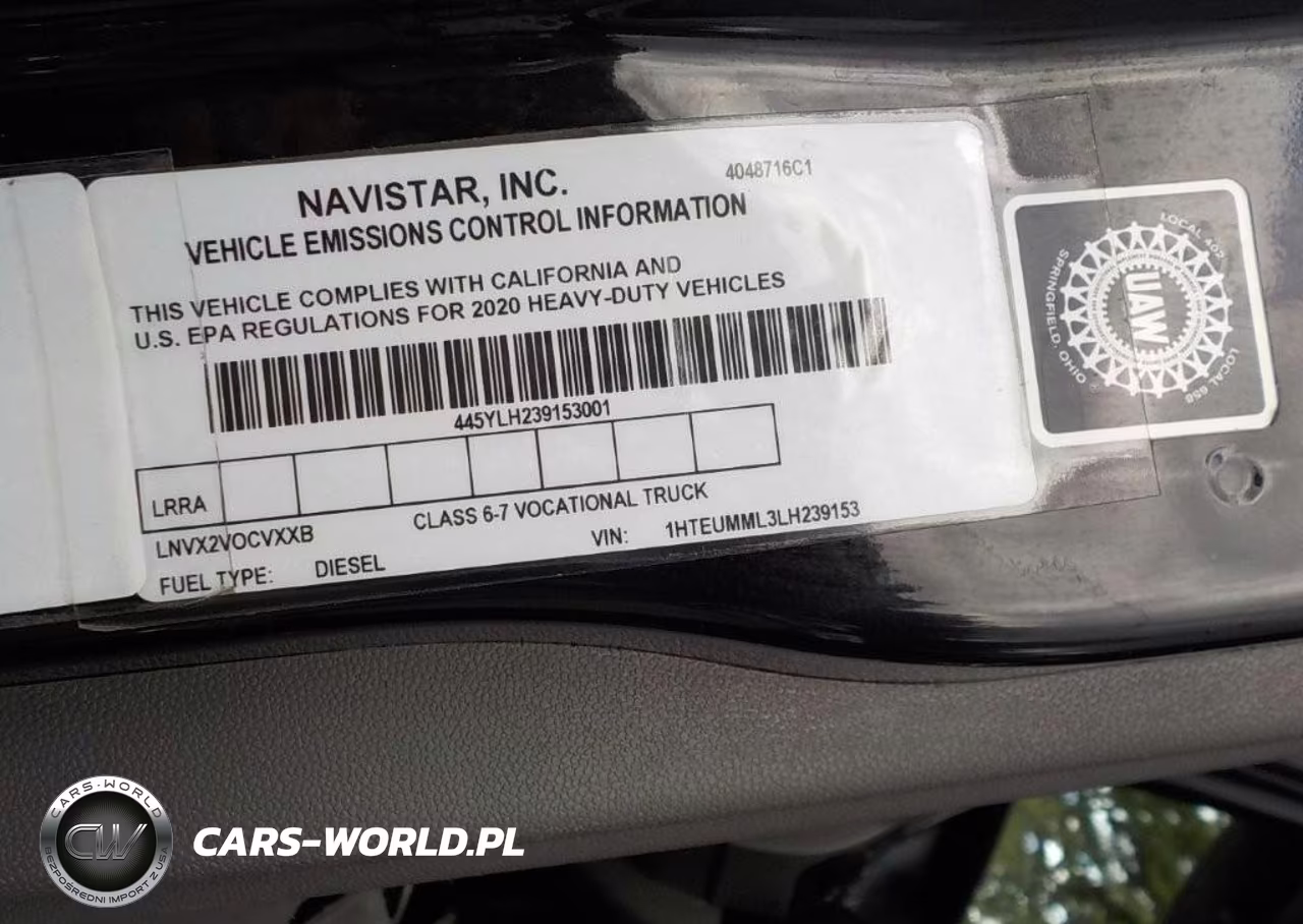 2020 International Mv VIN:1HTEUMML3LH239153 - 16