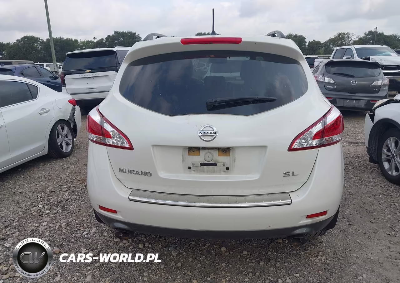 2012 Nissan Murano Sl VIN:JN8AZ1MU3CW114819 - 16