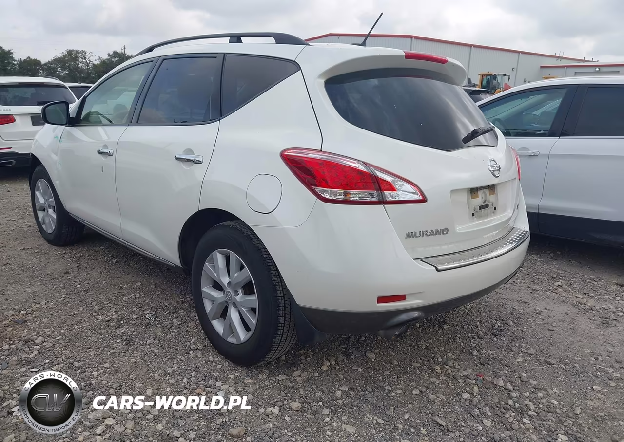 2012 Nissan Murano Sl VIN:JN8AZ1MU3CW114819 - 3