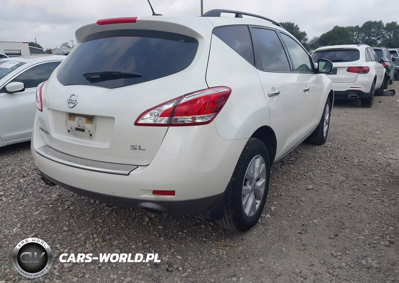 2012 Nissan Murano Sl VIN:JN8AZ1MU3CW114819 - 4