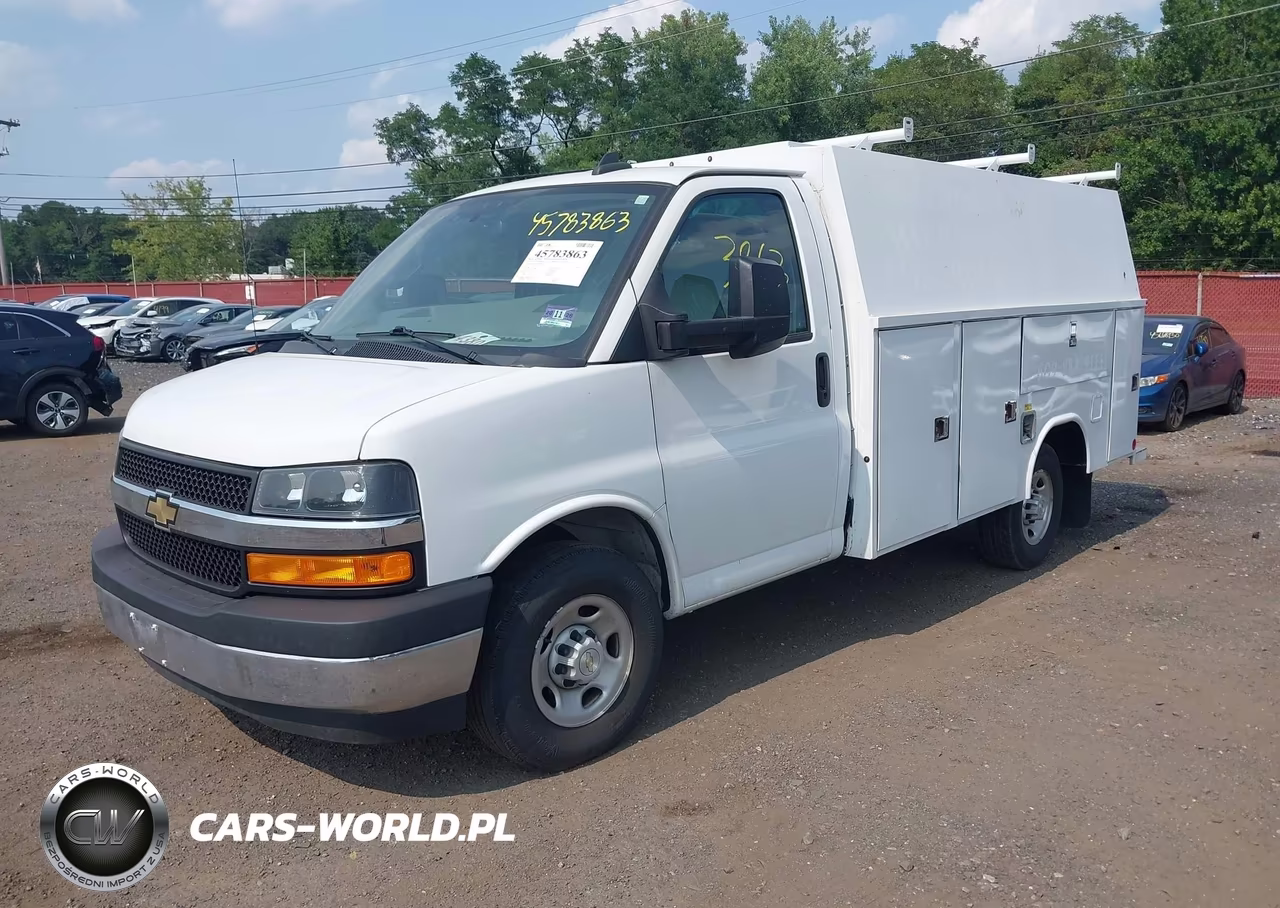 2023 Chevrolet Express Cutaway Work Van VIN:1HA0GRF76PN006866 - 2