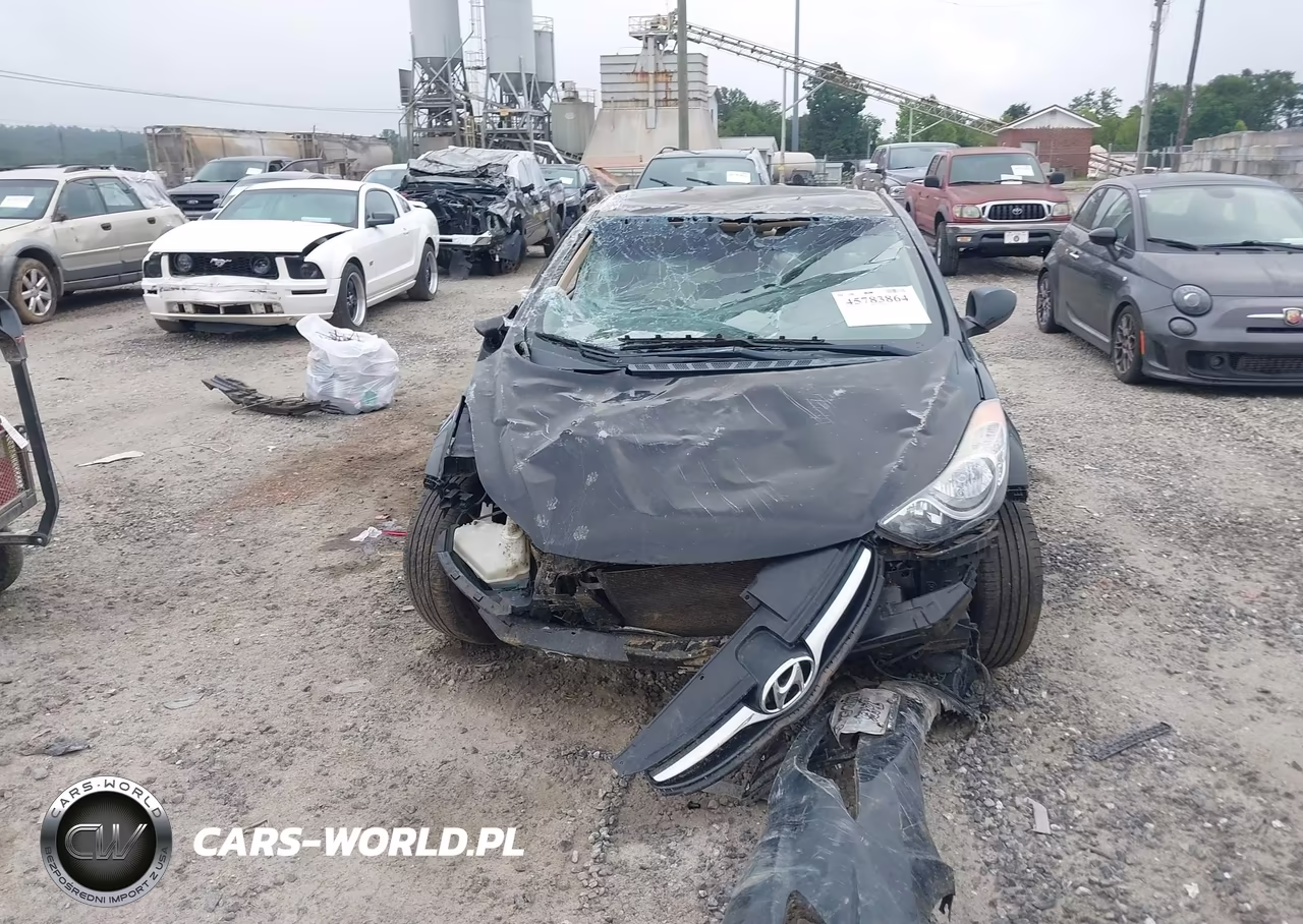 2013 Hyundai Elantra Gls VIN:KMHDH4AE7DU556781 - 12