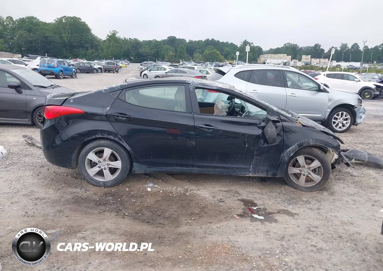 2013 Hyundai Elantra Gls VIN:KMHDH4AE7DU556781 - 13