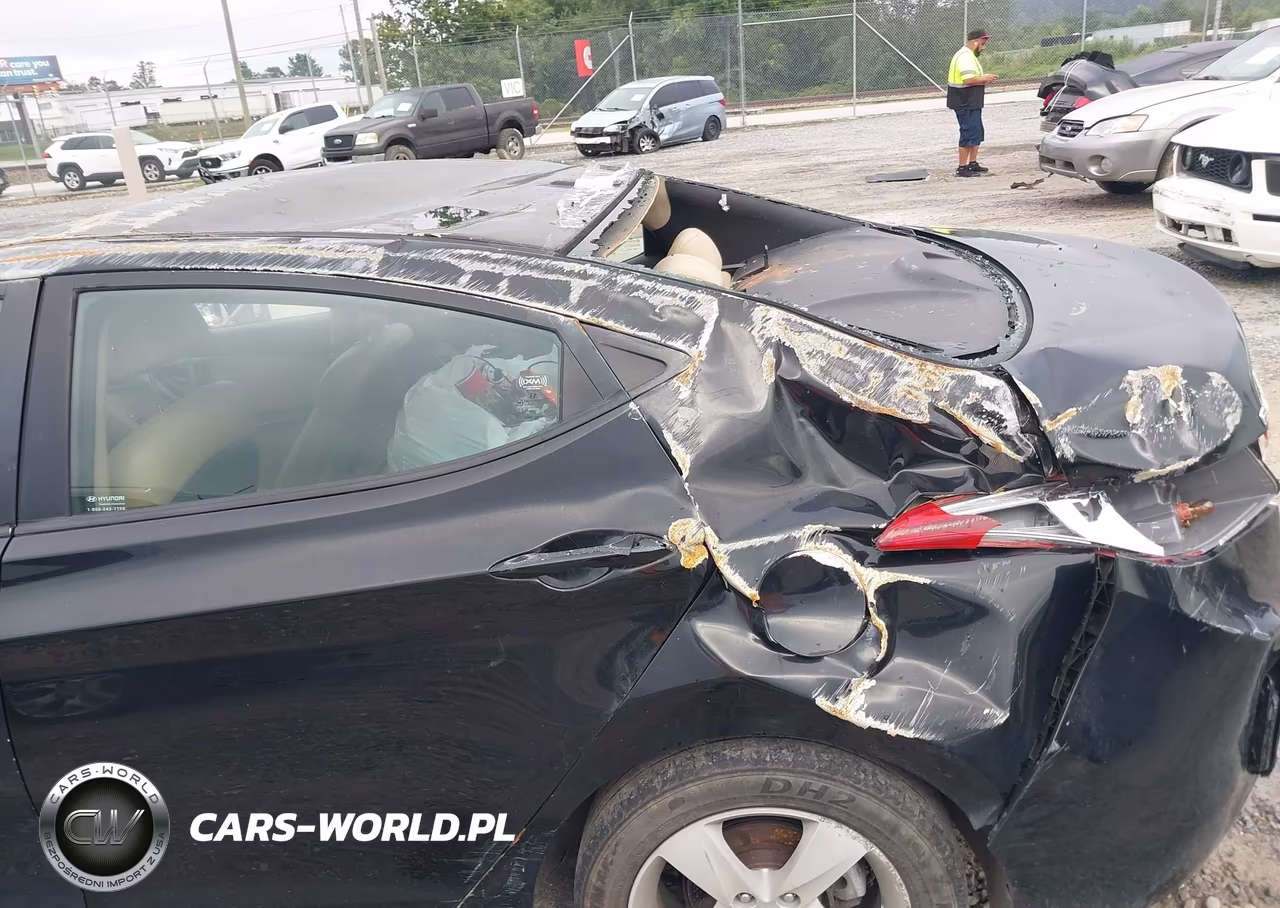 2013 Hyundai Elantra Gls VIN:KMHDH4AE7DU556781 - 6