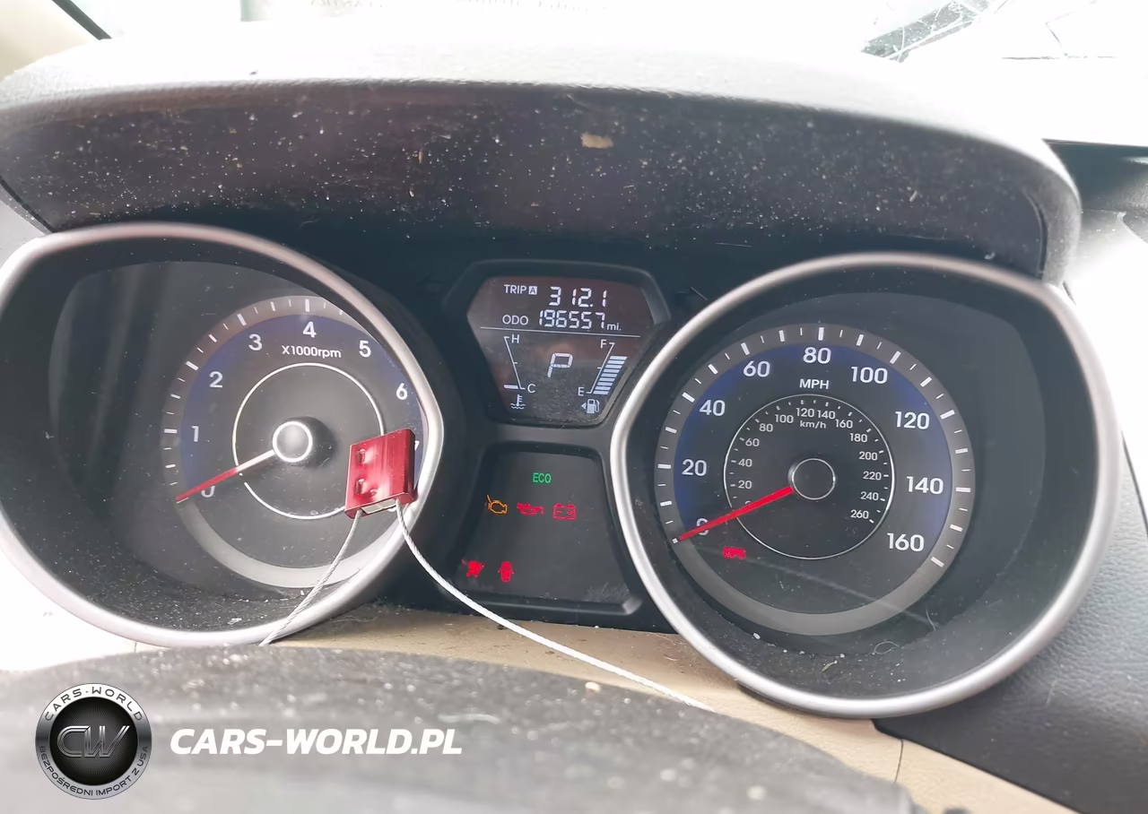 2013 Hyundai Elantra Gls VIN:KMHDH4AE7DU556781 - 7