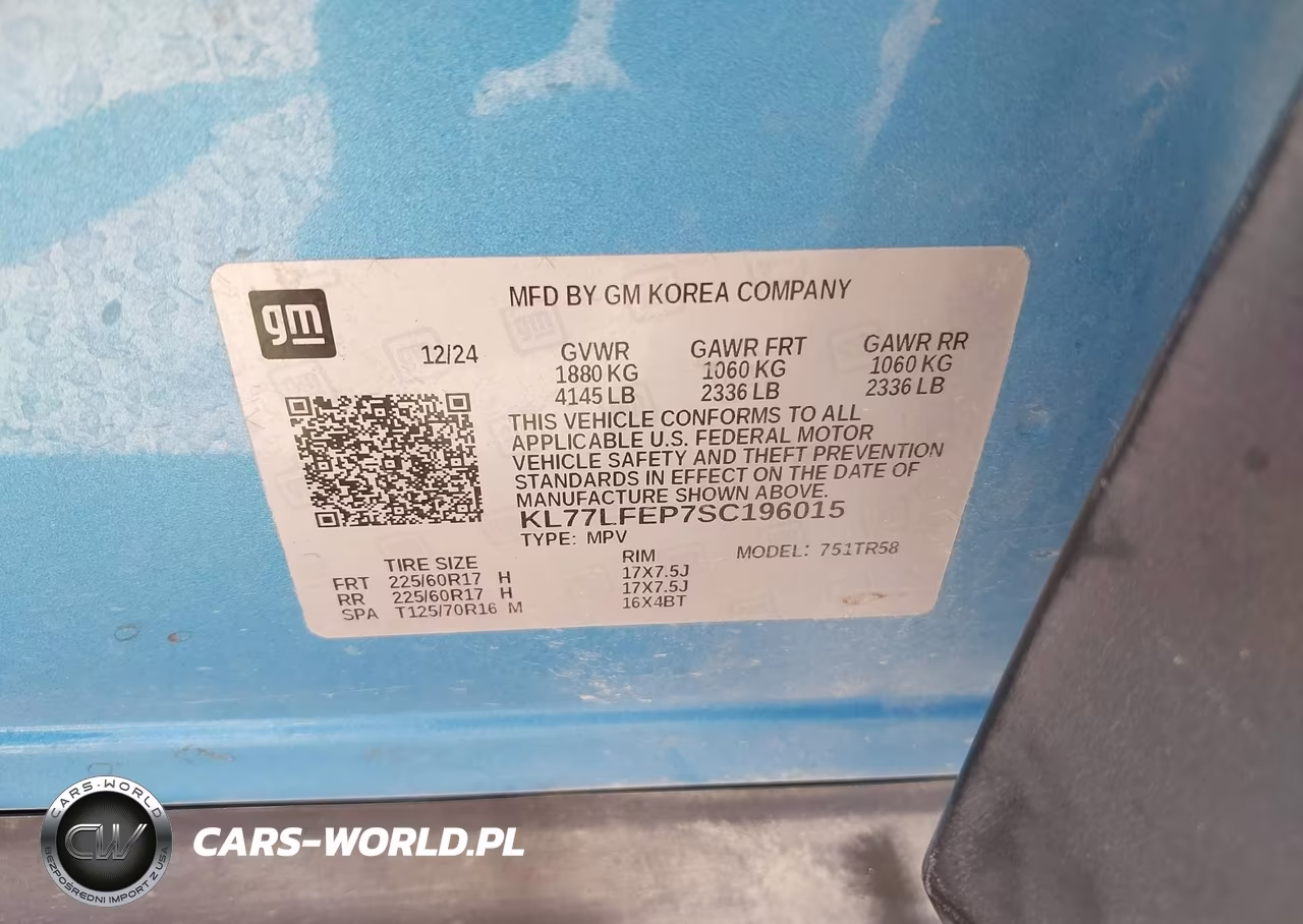 2025 Chevrolet Trax Fwd Ls VIN:KL77LFEP7SC196015 - 9