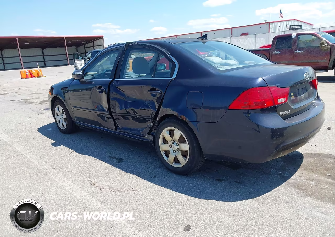 2009 Kia Optima Lx VIN:KNAGE228695296976 - 3