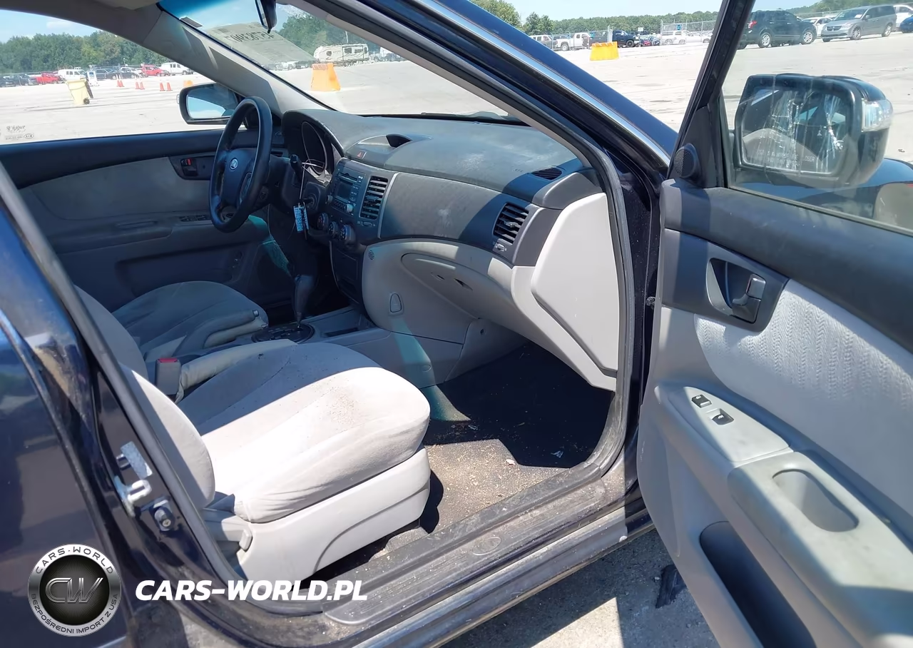 2009 Kia Optima Lx VIN:KNAGE228695296976 - 5