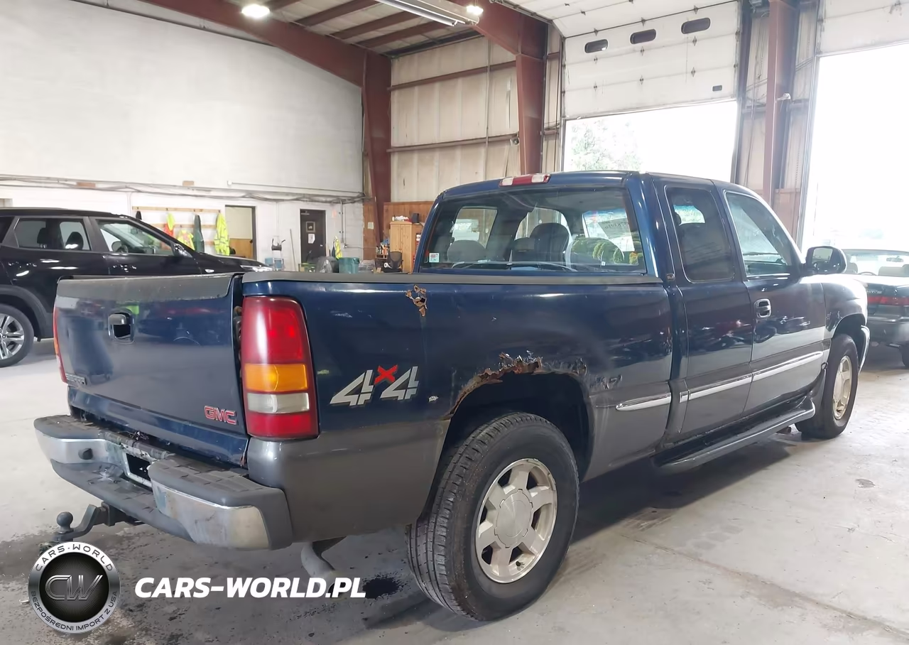 2000 GMC Sierra 1500 Sle VIN:1GTEK19T7YZ242603 - 4