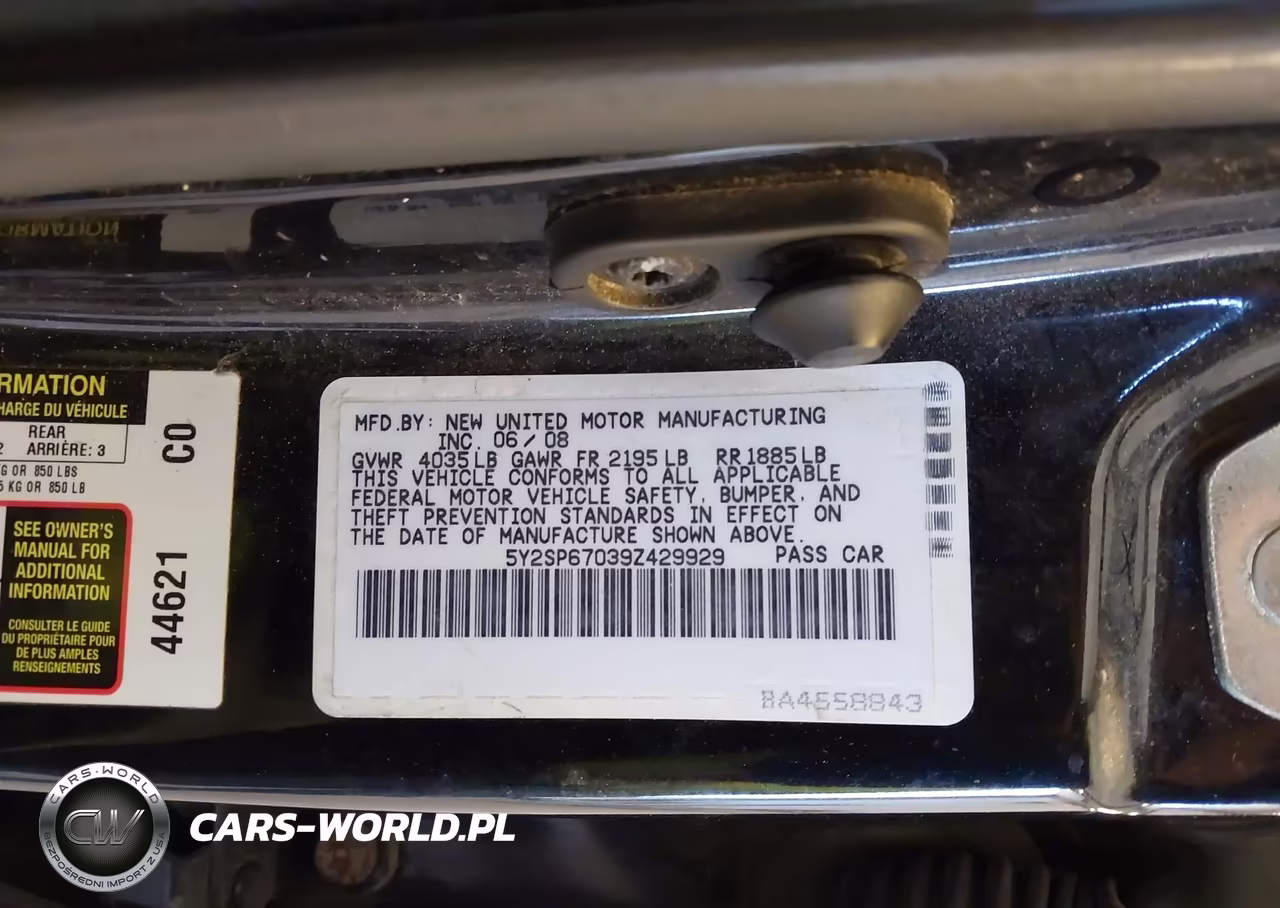 2009 Pontiac Vibe VIN:5Y2SP67039Z429929 - 9