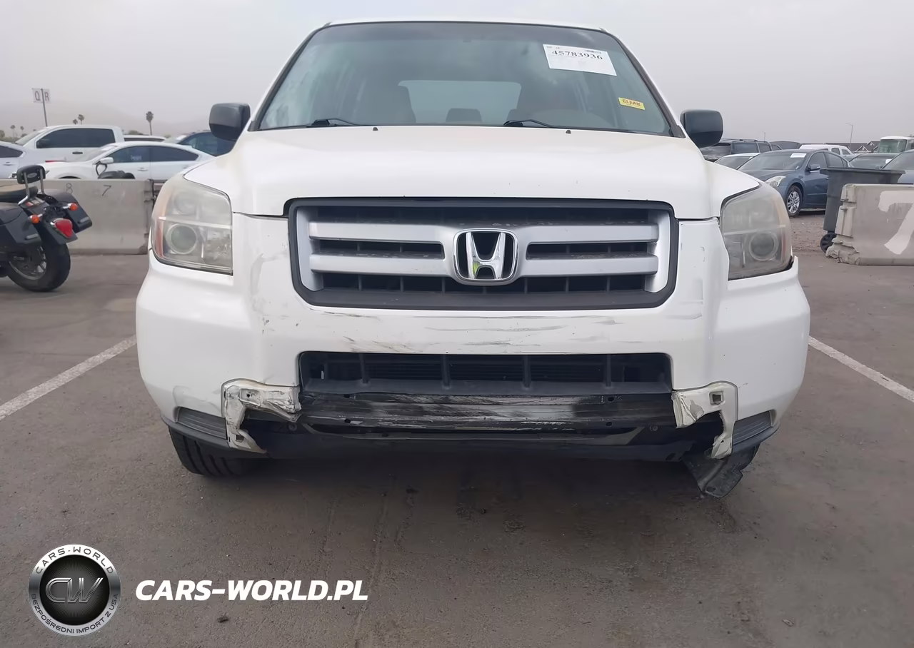 2007 Honda Pilot Lx VIN:5FNYF28177B009221 - 6