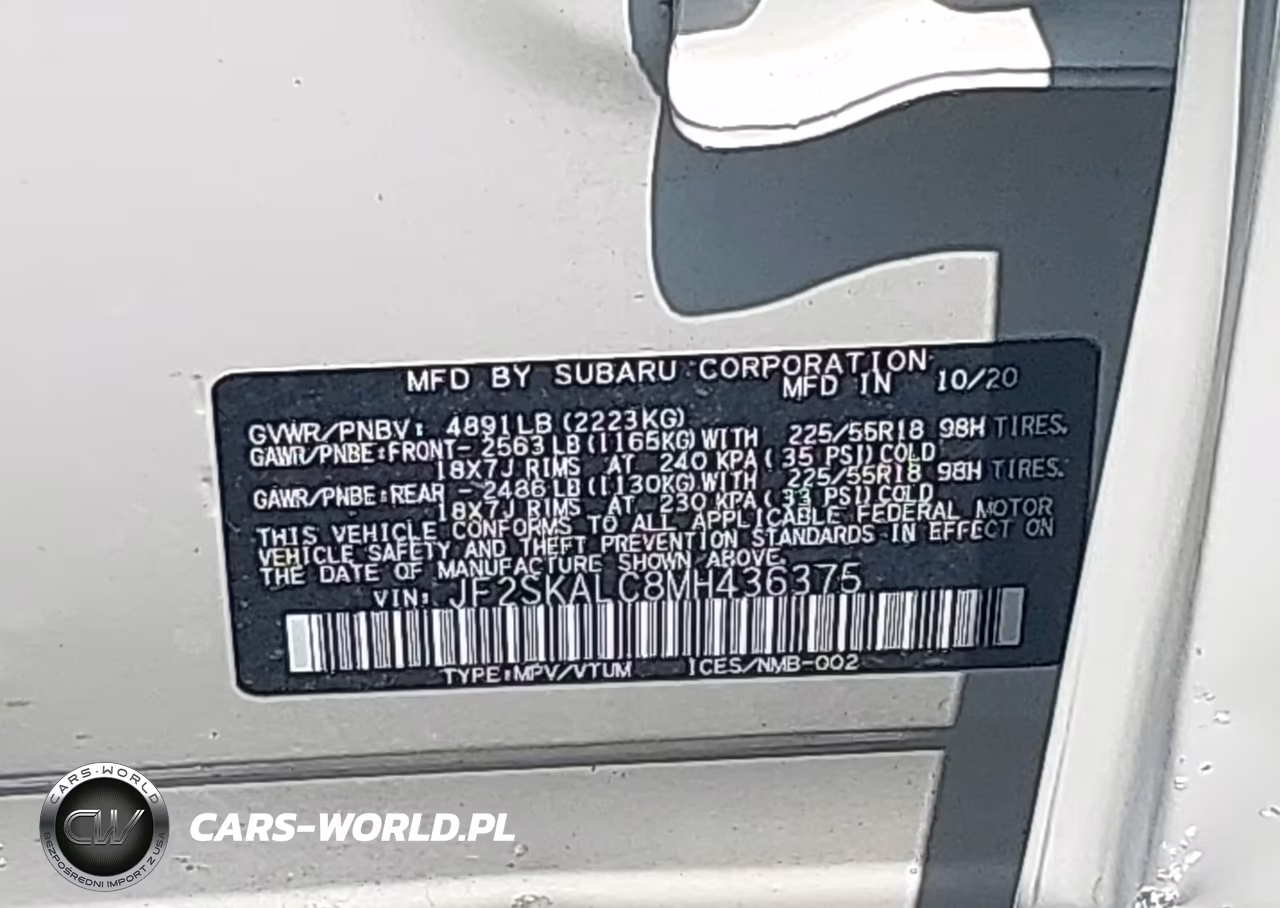 2021 Subaru Forester Sport VIN:JF2SKALC8MH436375 - 9