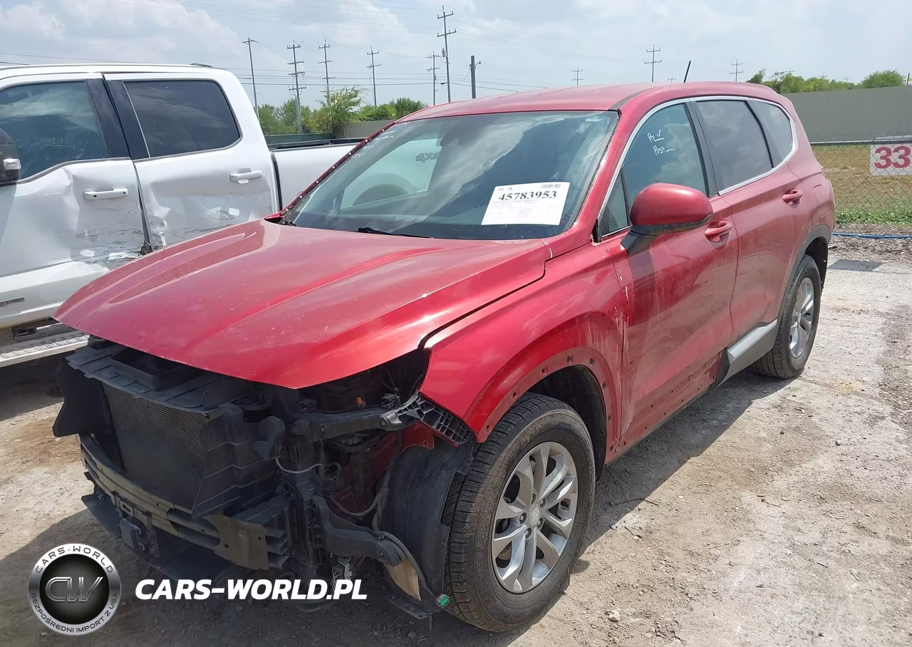 2020 Hyundai Santa Fe Se VIN:5NMS23AD4LH215696 - 2