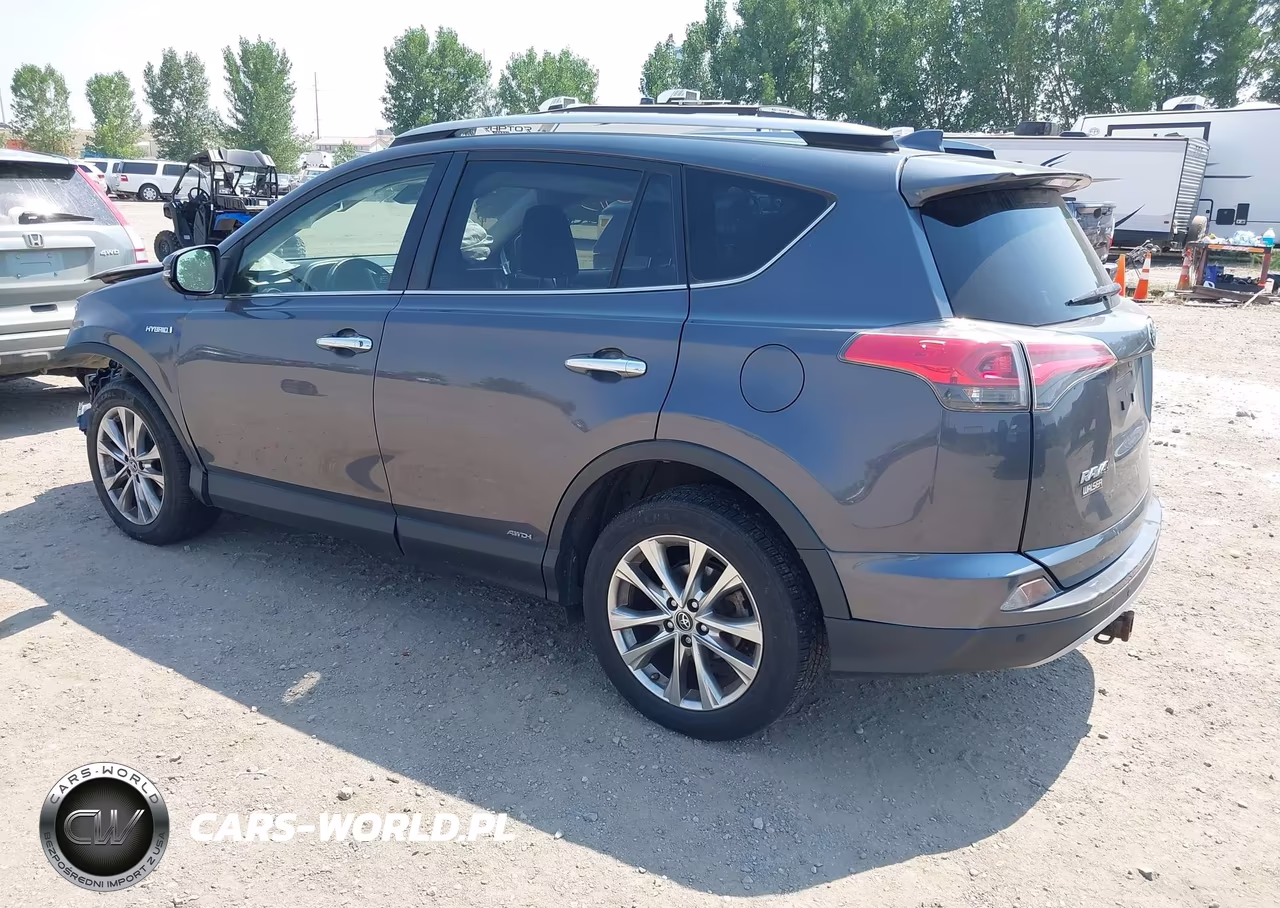2017 Toyota Rav4 Hybrid Limited VIN:JTMDJREV3HD106406 - 3