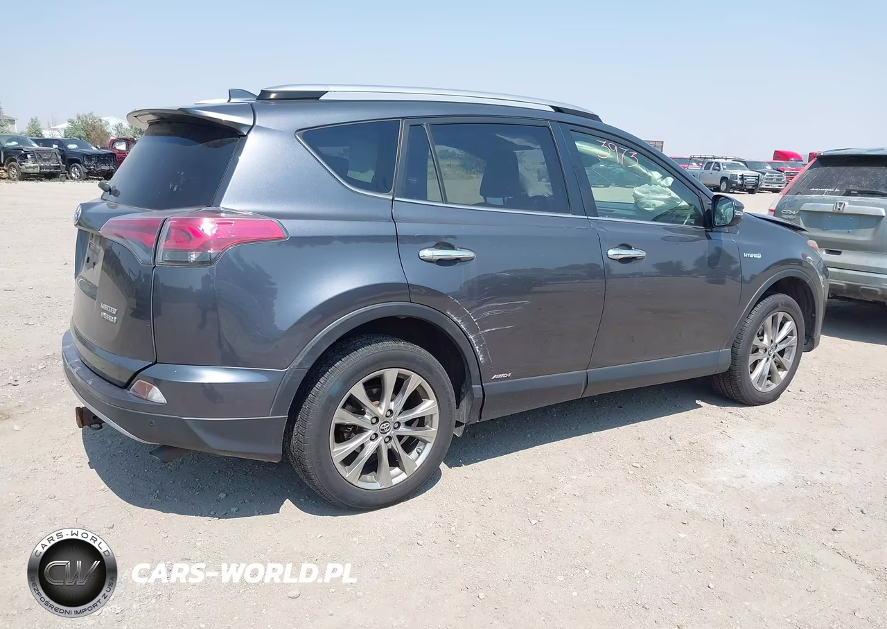 2017 Toyota Rav4 Hybrid Limited VIN:JTMDJREV3HD106406 - 4