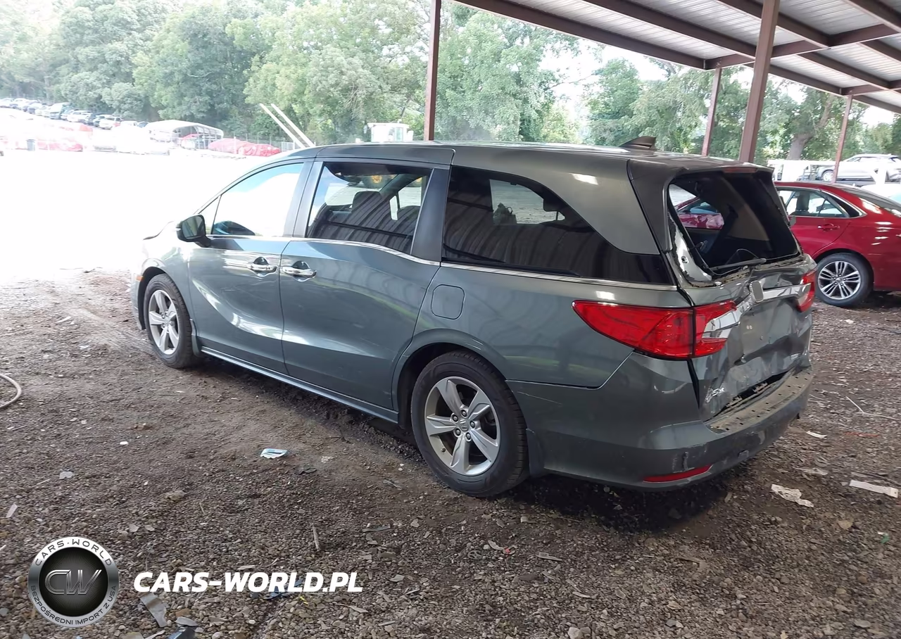 2020 Honda Odyssey Ex-L-Ex-L W-Navi Res VIN:5FNRL6H77LB001655 - 3