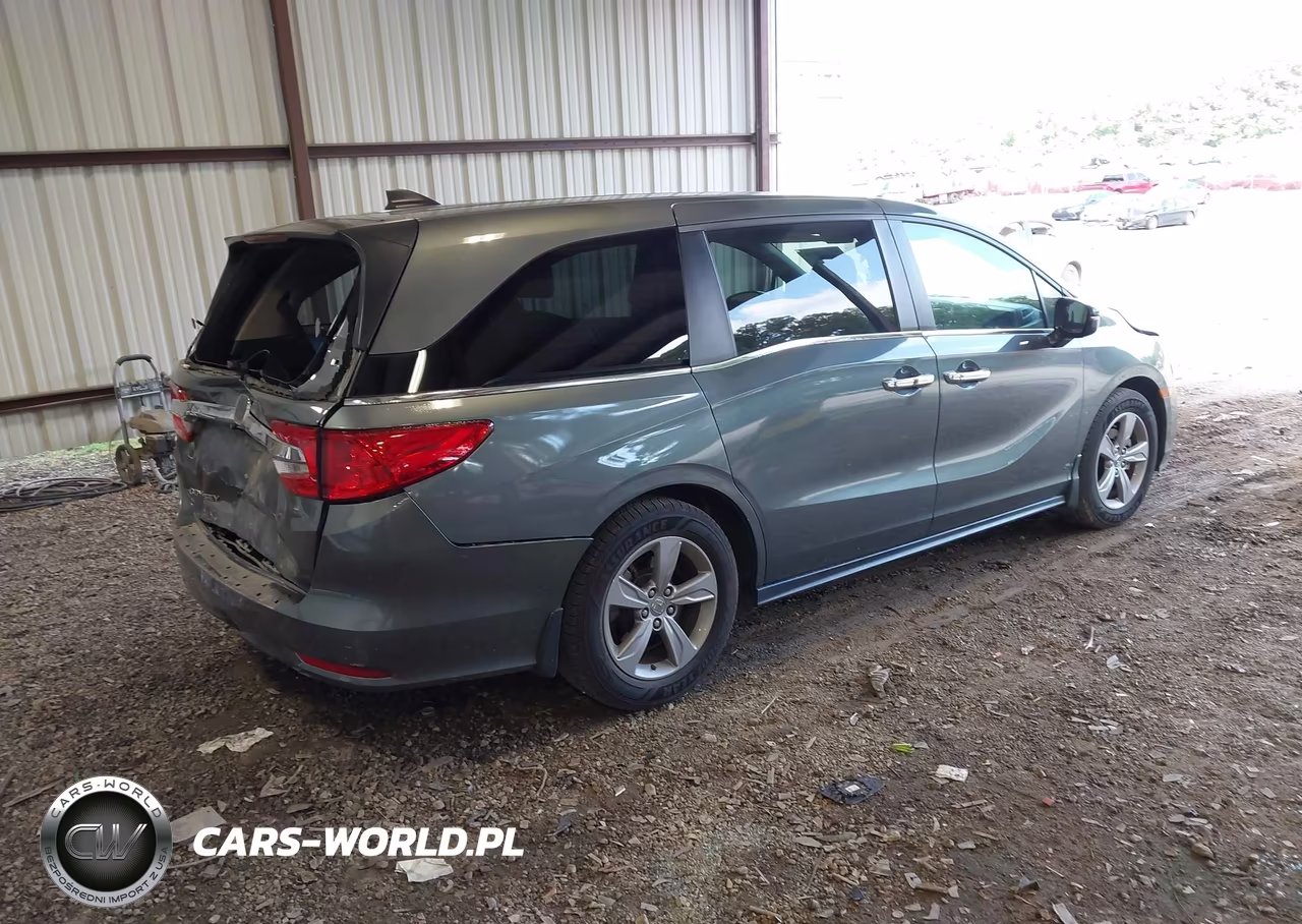 2020 Honda Odyssey Ex-L-Ex-L W-Navi Res VIN:5FNRL6H77LB001655 - 4