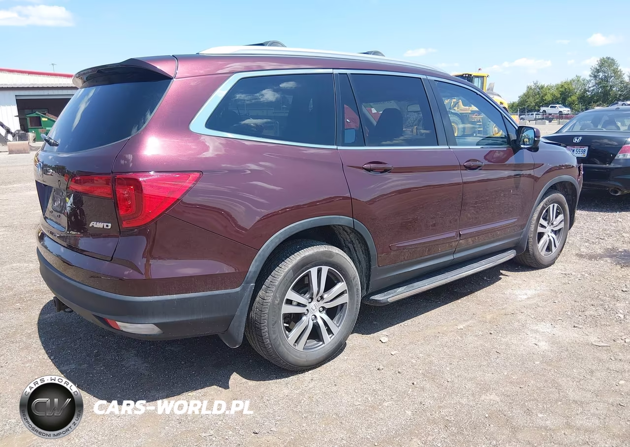 2017 Honda Pilot Ex-L VIN:5FNYF6H60HB083424 - 4