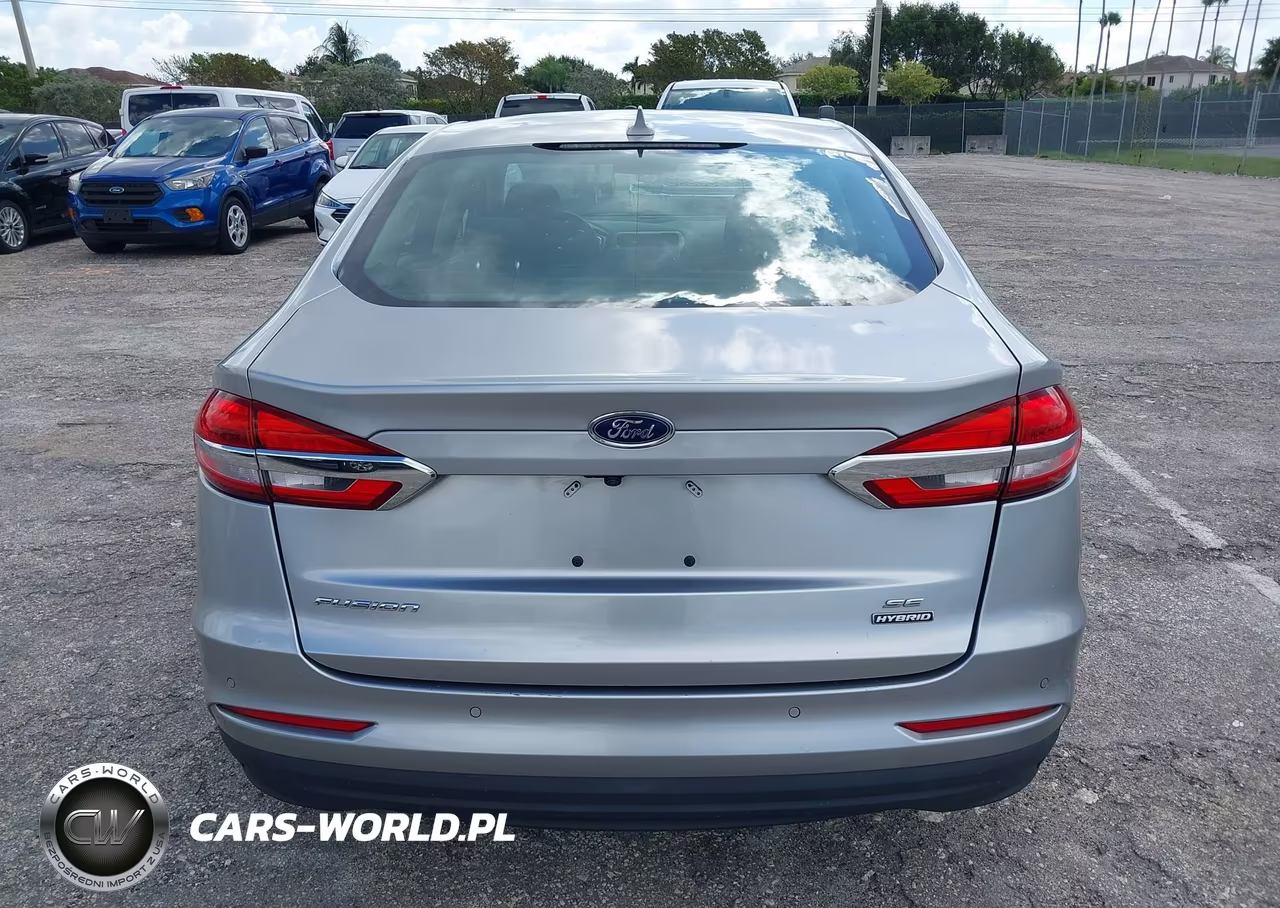 2020 Ford Fusion Hybrid Se VIN:3FA6P0LU4LR196894 - 16