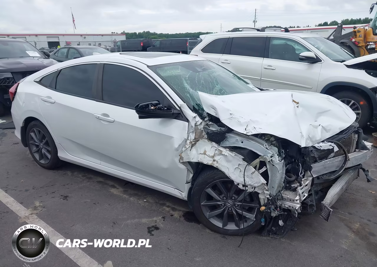 2019 Honda Civic Ex VIN:19XFC1F35KE002345 - 1