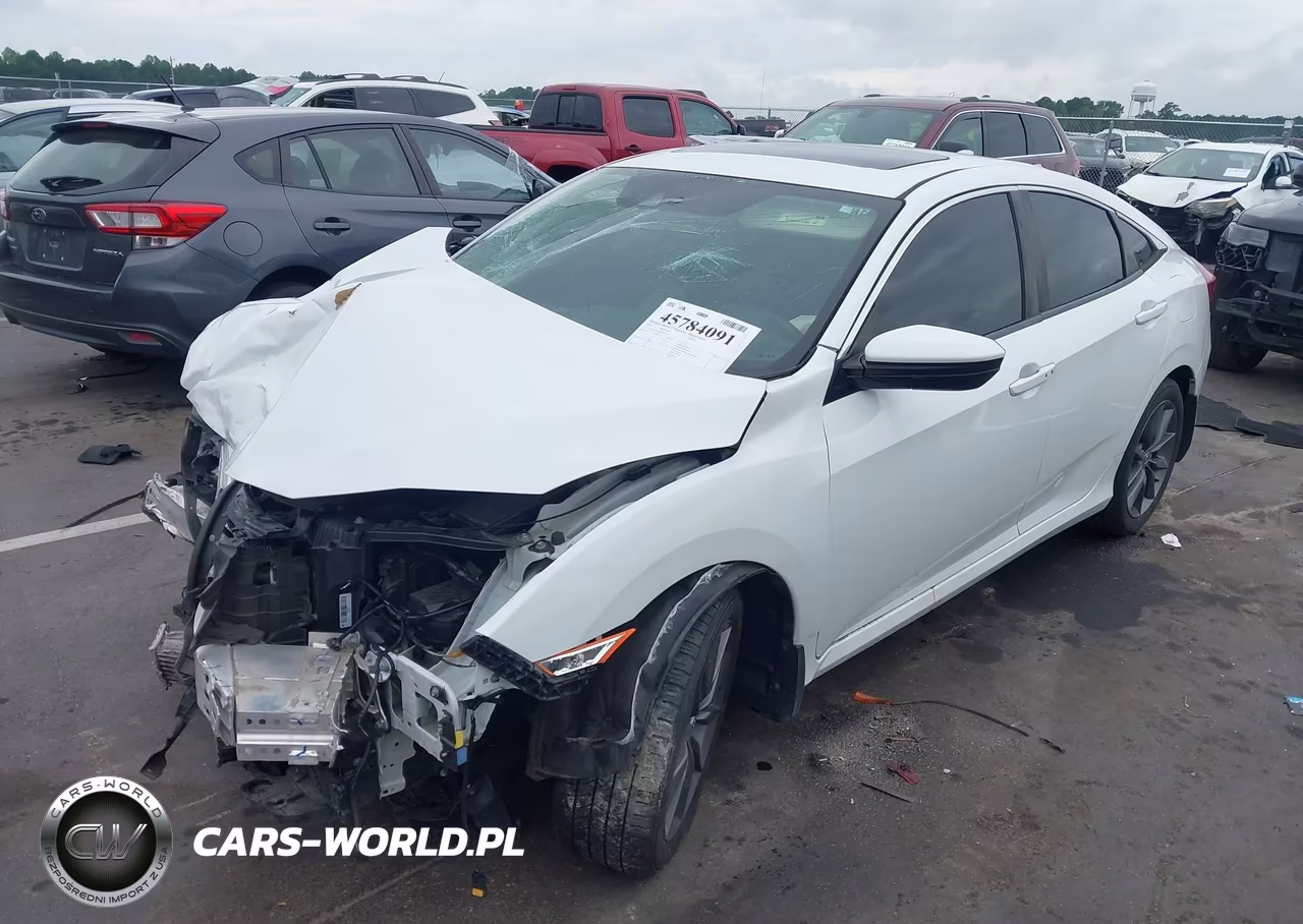 2019 Honda Civic Ex VIN:19XFC1F35KE002345 - 2