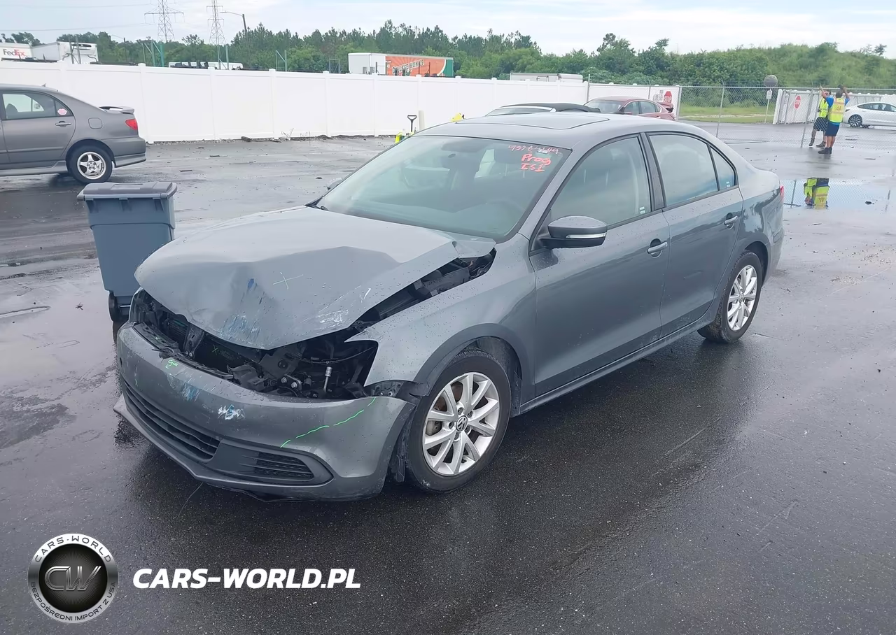2011 Volkswagen Jetta 2.5L Se VIN:3VWDX7AJ5BM331036 - 2