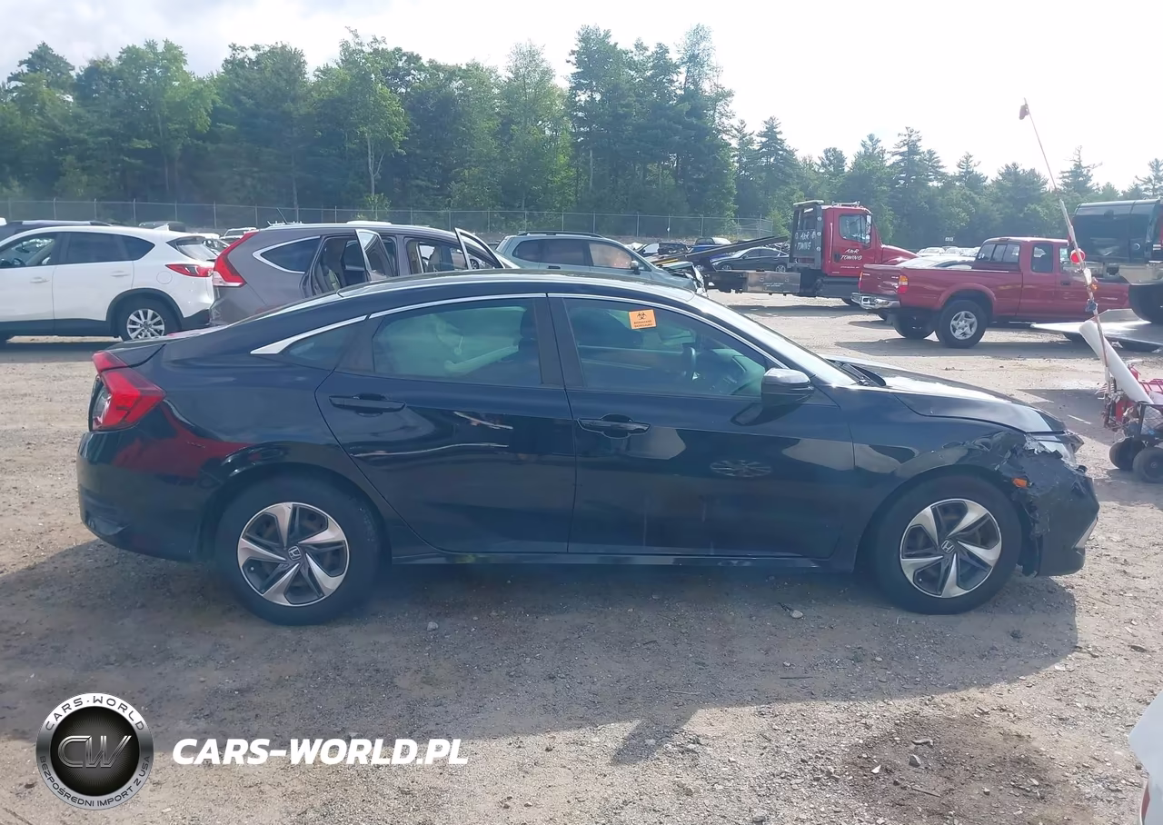 2019 Honda Civic Lx VIN:2HGFC2F68KH538535 - 13