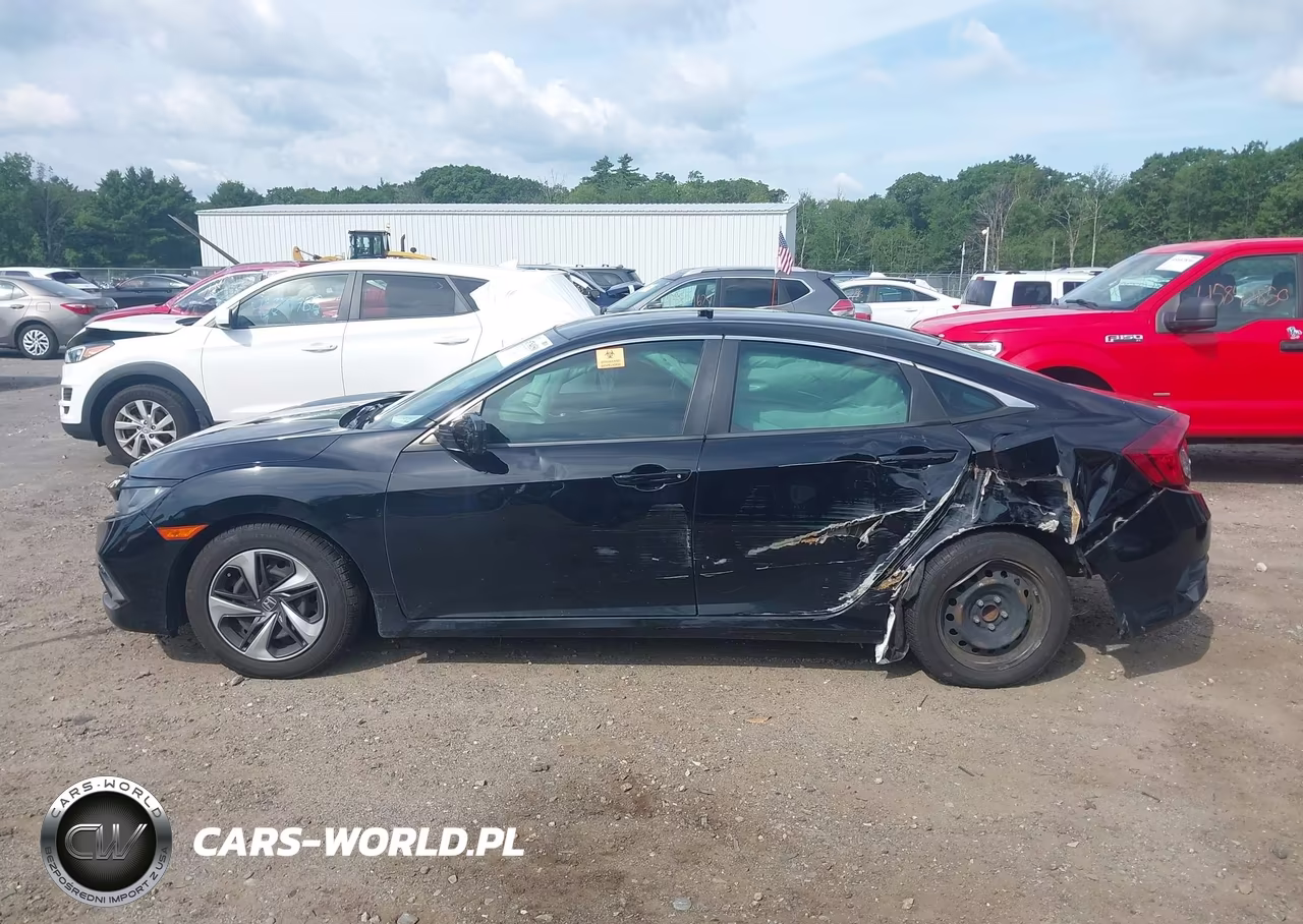 2019 Honda Civic Lx VIN:2HGFC2F68KH538535 - 14