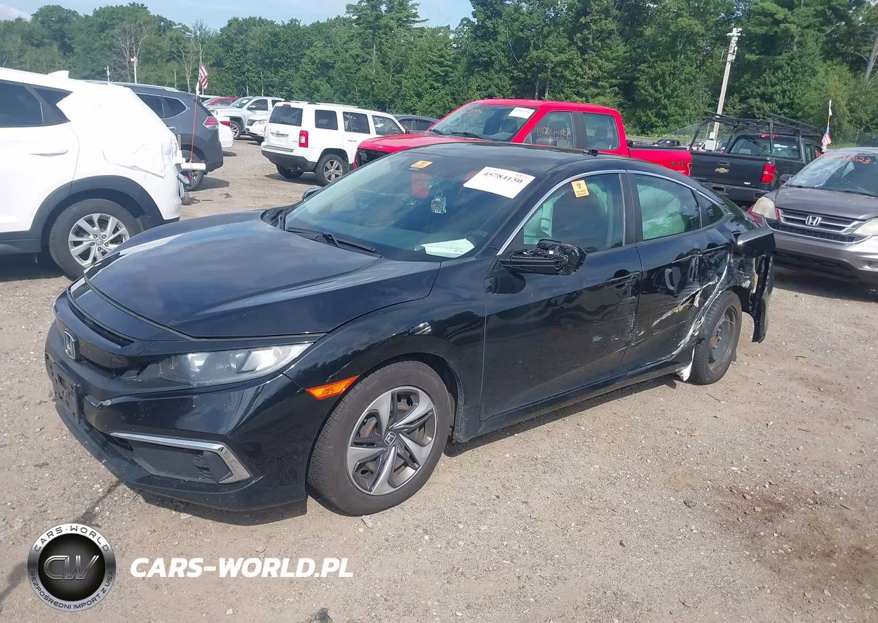 2019 Honda Civic Lx VIN:2HGFC2F68KH538535 - 2