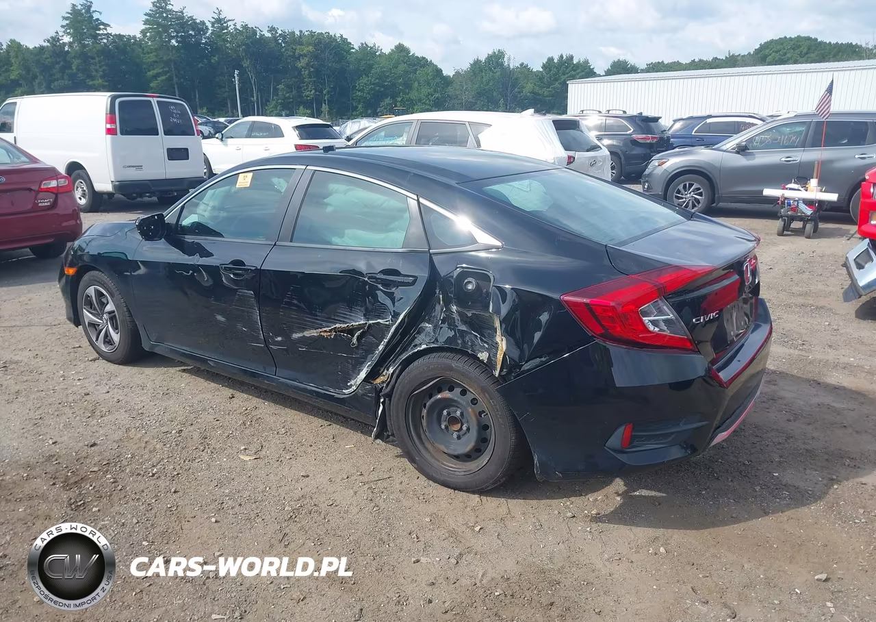 2019 Honda Civic Lx VIN:2HGFC2F68KH538535 - 3