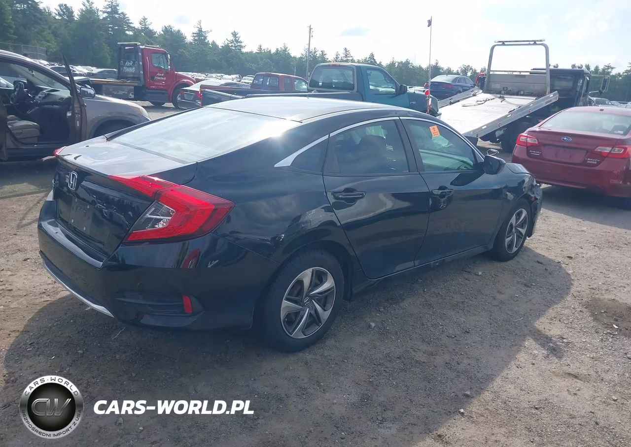 2019 Honda Civic Lx VIN:2HGFC2F68KH538535 - 4
