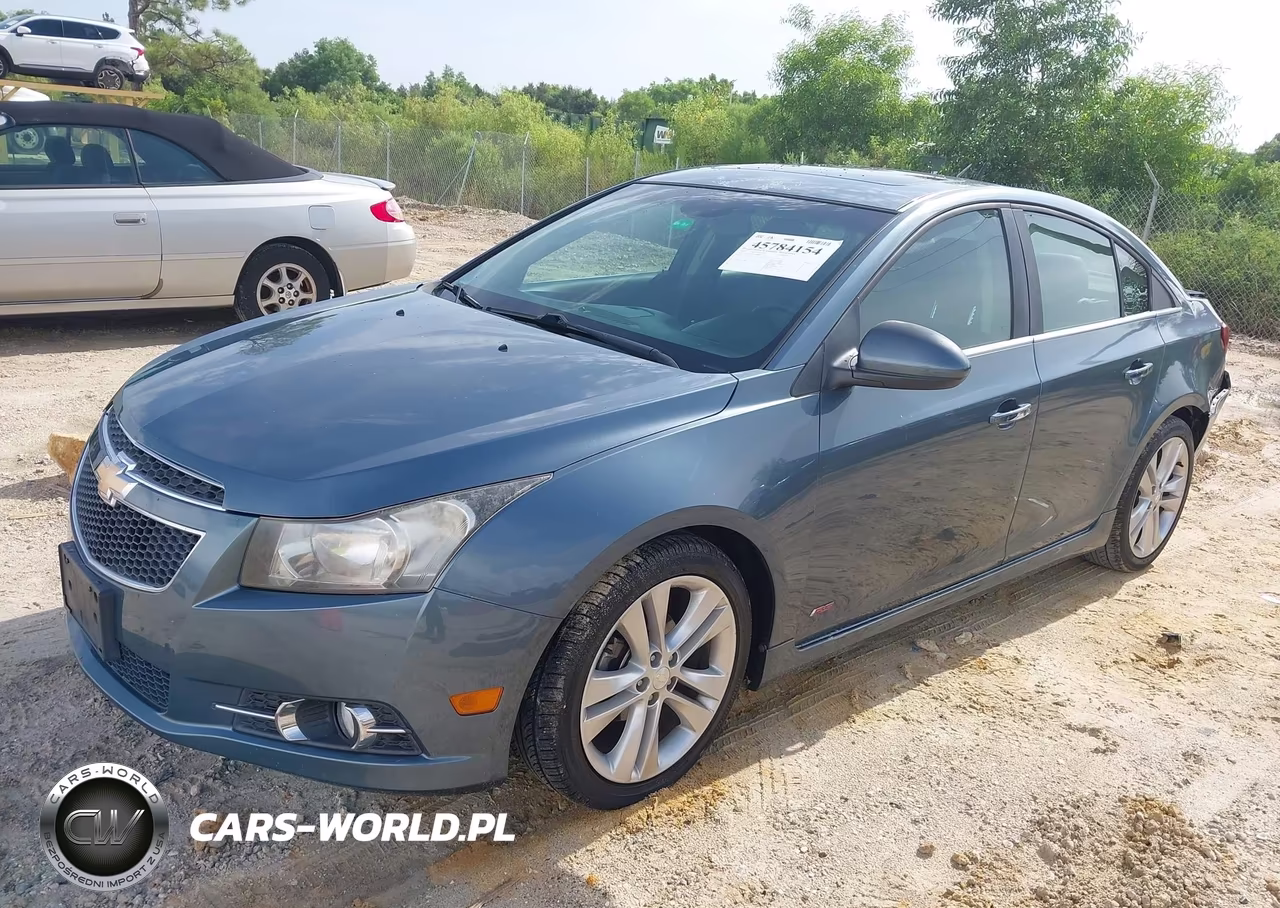 2012 Chevrolet Cruze Ltz VIN:1G1PH5SC9C7280582 - 2