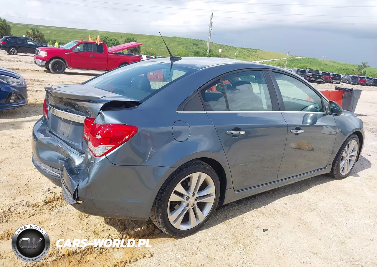2012 Chevrolet Cruze Ltz VIN:1G1PH5SC9C7280582 - 4