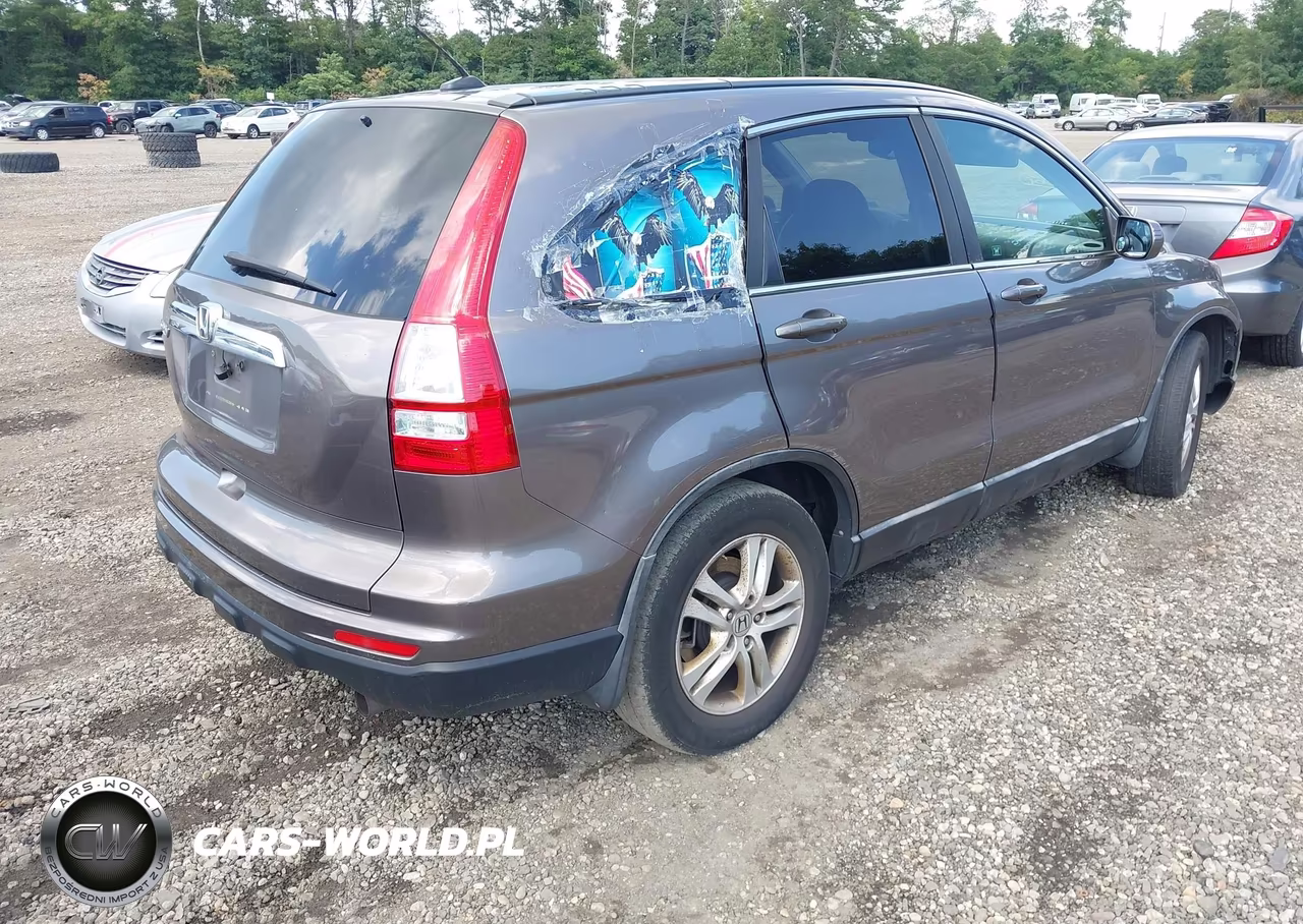 2011 Honda Cr-V Ex-L VIN:5J6RE3H7XBL027732 - 4