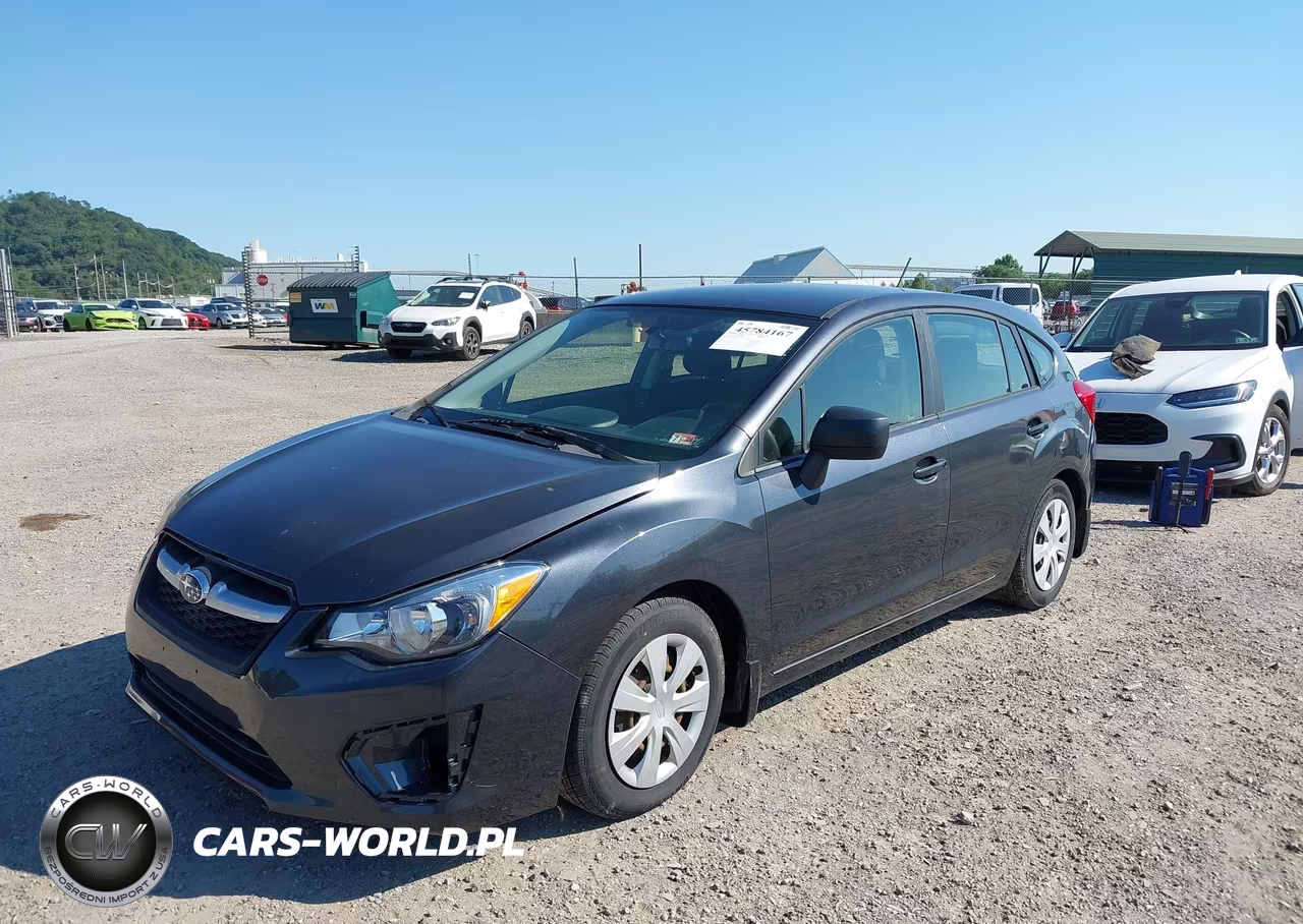 2012 Subaru Impreza 2.0I VIN:JF1GPAA67CH246459 - 2