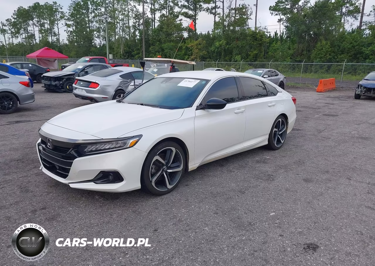 2021 Honda Accord Sport VIN:1HGCV1F3XMA062819 - 2
