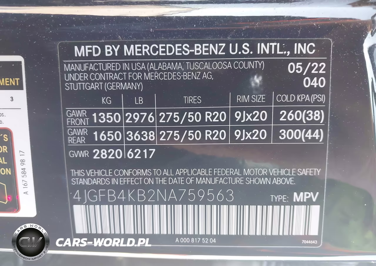 2022 Mercedes-Benz Gle 350 4Matic VIN:4JGFB4KB2NA759563 - 9