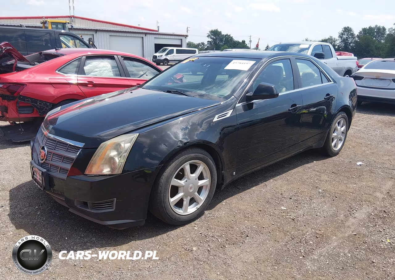 2008 Cadillac Cts Rwd W-1Sa VIN:1G6DM577880120116 - 2