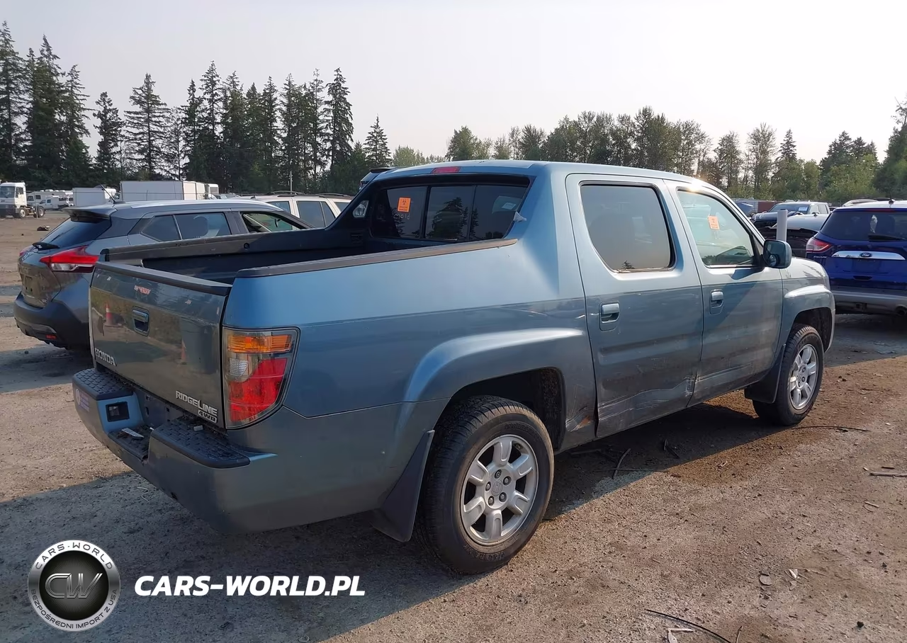 2006 Honda Ridgeline Rtl VIN:2HJYK16556H556102 - 4