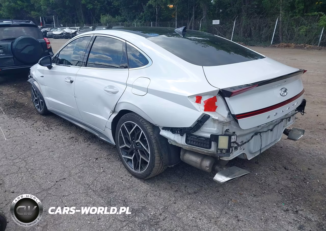 2021 Hyundai Sonata N Line VIN:5NPEK4JC1MH124190 - 3