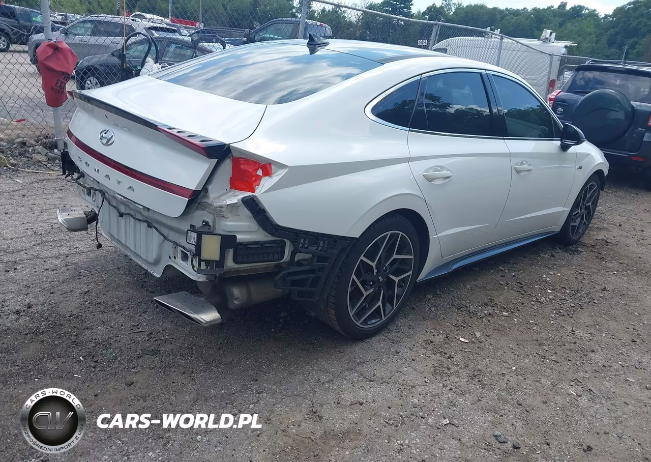 2021 Hyundai Sonata N Line VIN:5NPEK4JC1MH124190 - 4