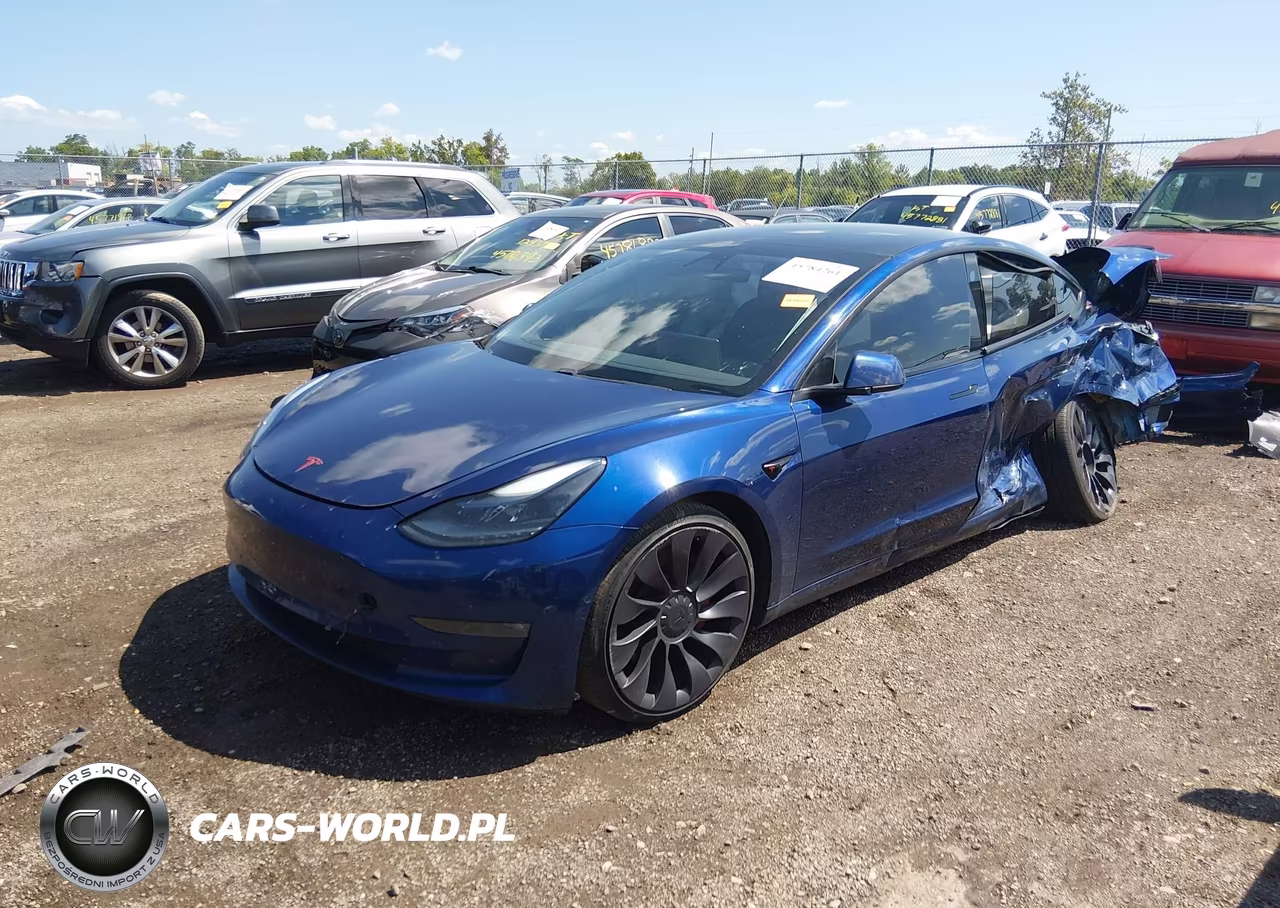 2021 Tesla Model 3 Performance Dual Motor All-Wheel Drive VIN:5YJ3E1EC5MF867814 - 2