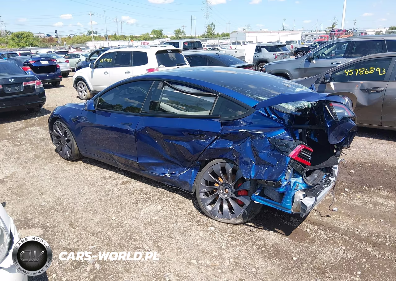 2021 Tesla Model 3 Performance Dual Motor All-Wheel Drive VIN:5YJ3E1EC5MF867814 - 3