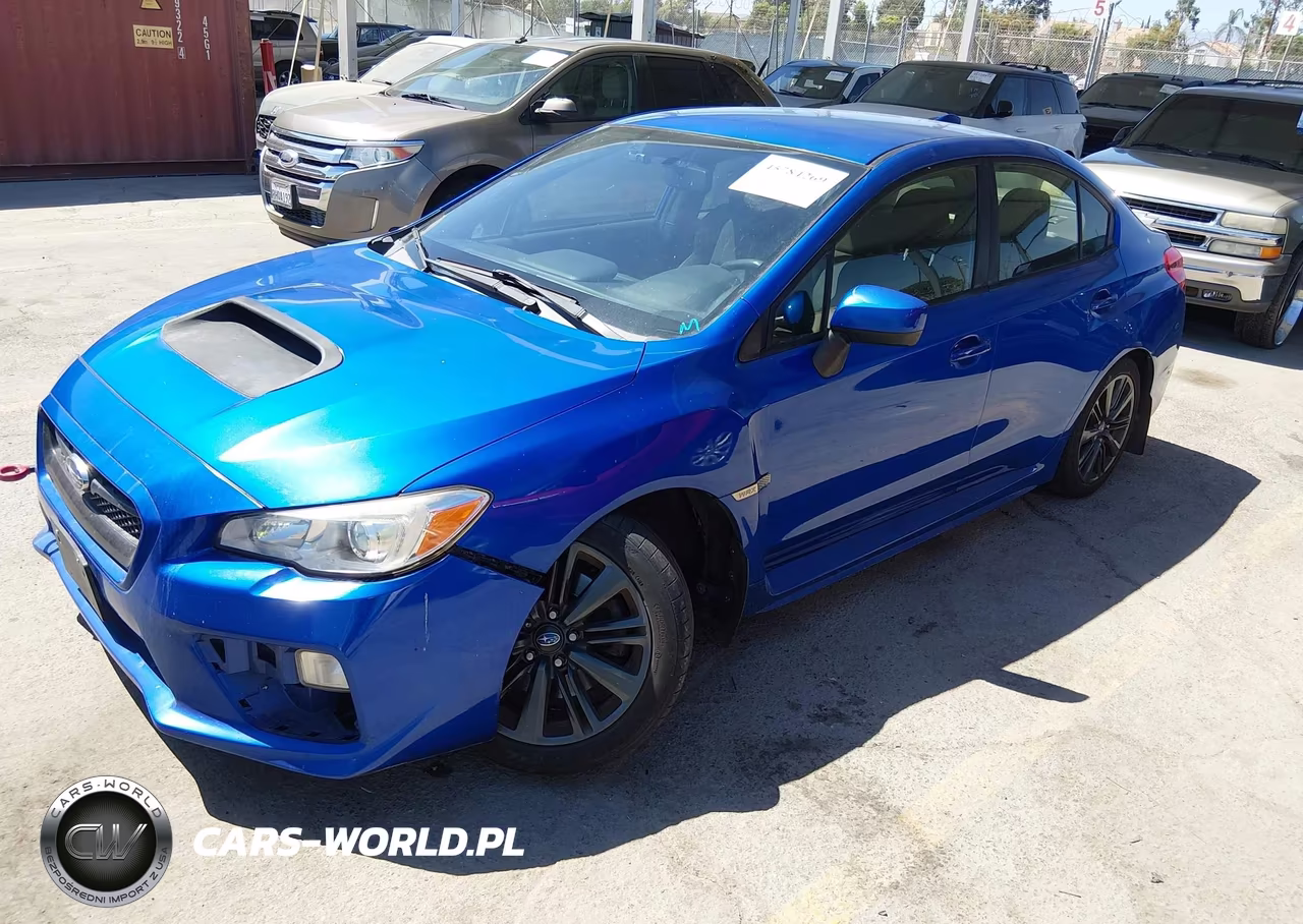 2015 Subaru Wrx VIN:JF1VA1A64F9808423 - 2