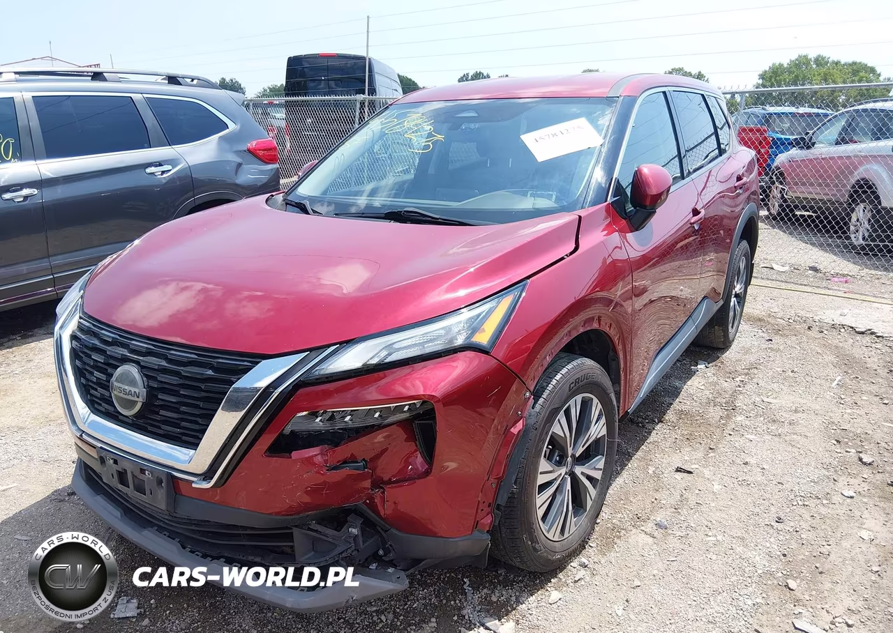 2021 Nissan Rogue Sv Fwd VIN:5N1AT3BA9MC712221 - 2