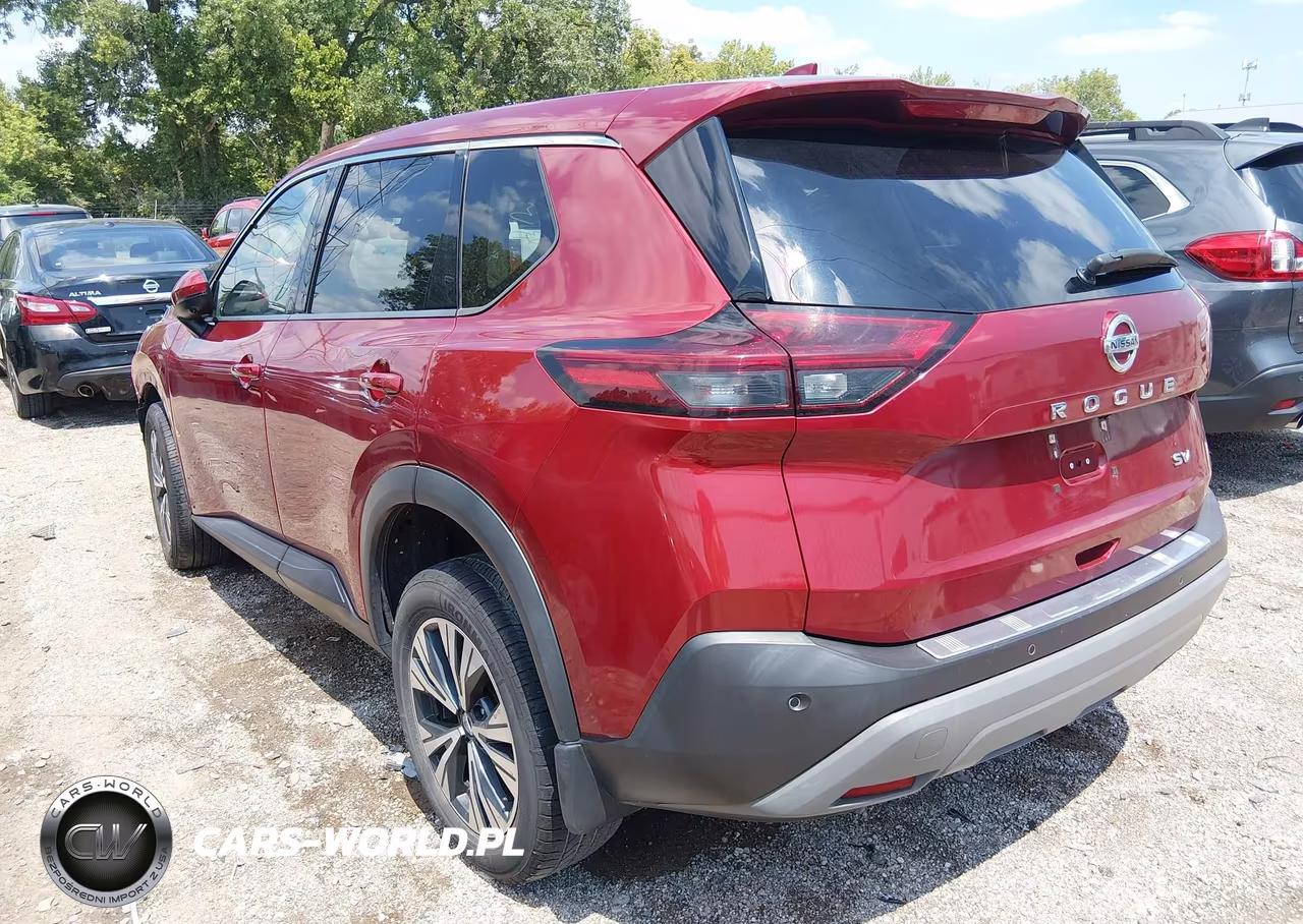 2021 Nissan Rogue Sv Fwd VIN:5N1AT3BA9MC712221 - 3